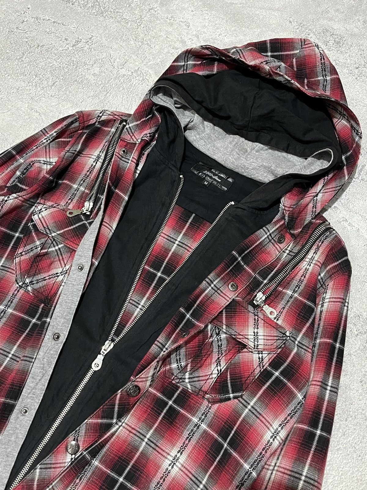 If Six Was Nine × Japanese Brand 31040=Japan Brand like Lgb style Double hoodie Size US M / EU 48-50 / 2 - 2 Thumbnail