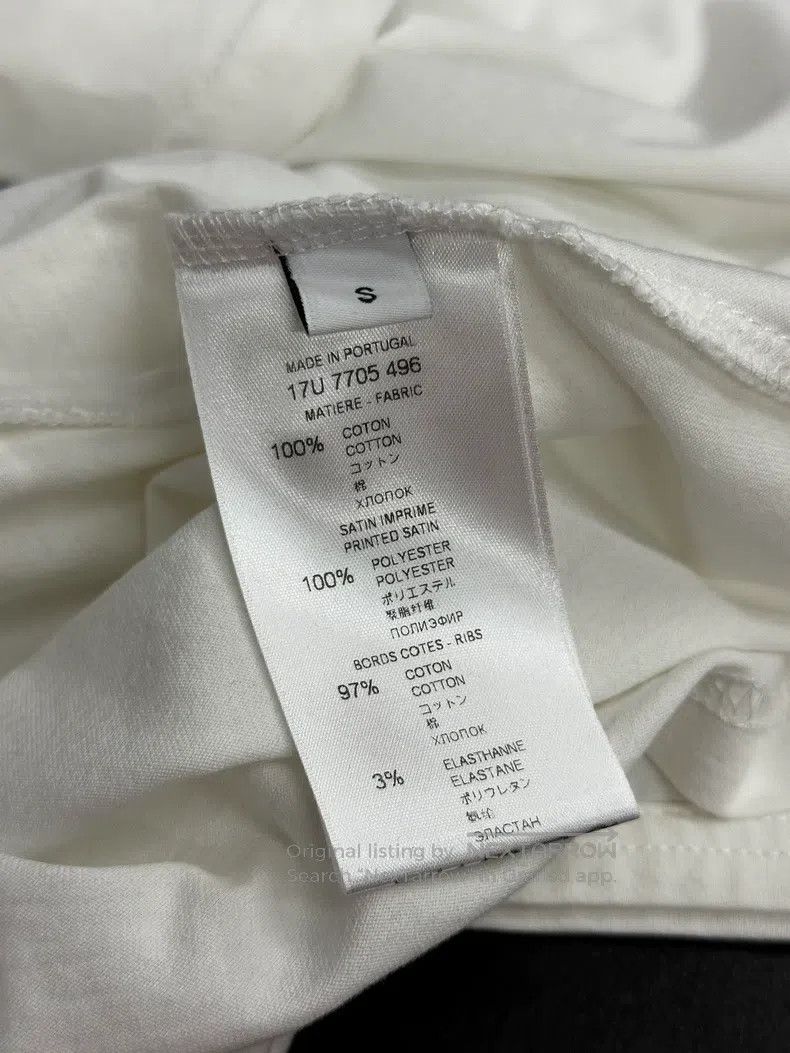 Givenchy Givenchy White Black Swan Printed Short Sleeve T-Shirt Top Size US S / EU 44-46 / 1 - 5 Thumbnail