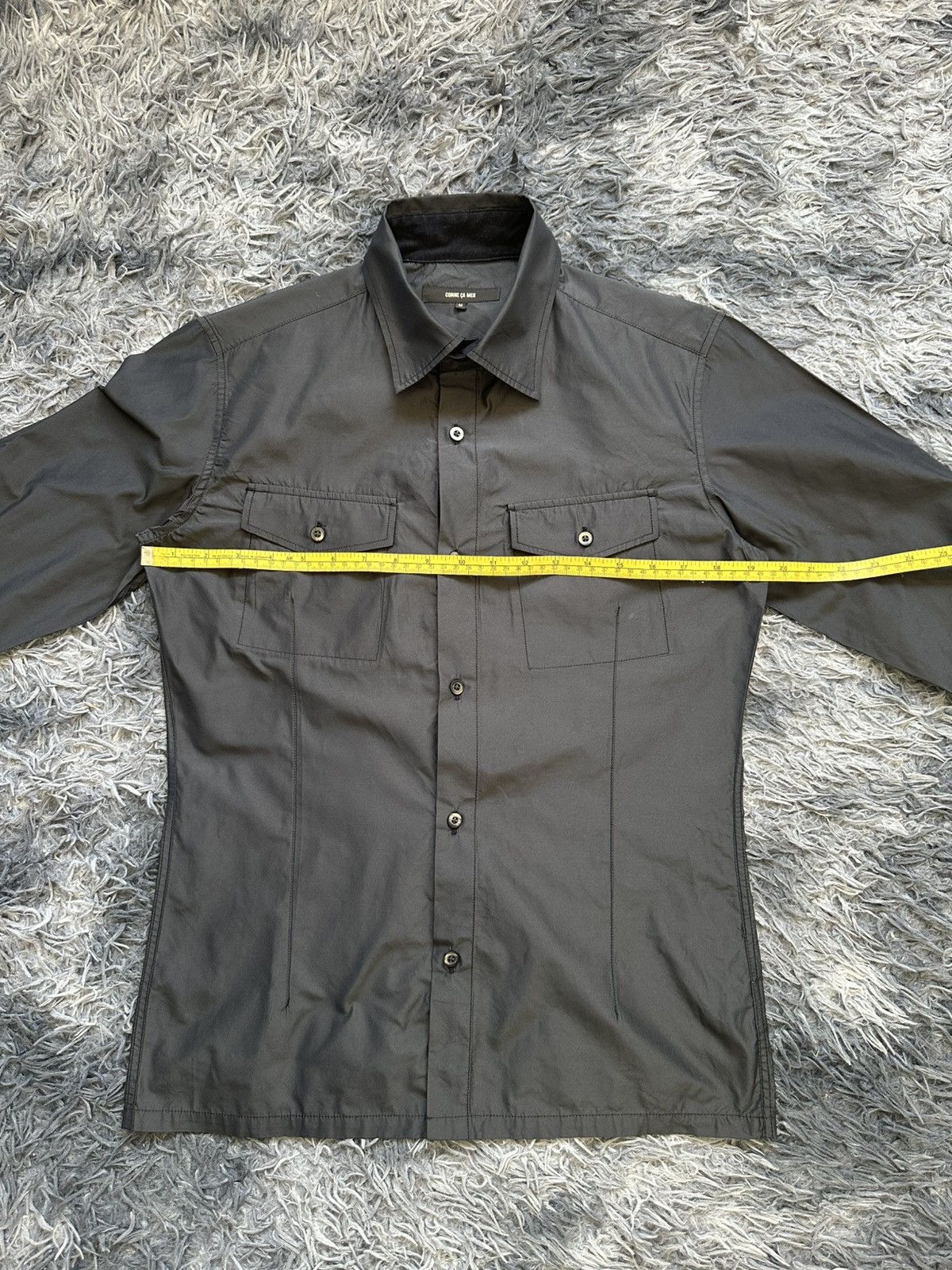 Comme des Garcons 08/09 AW Comme Ca Men glossy nylon shirt Size US M / EU 48-50 / 2 - 11 Thumbnail