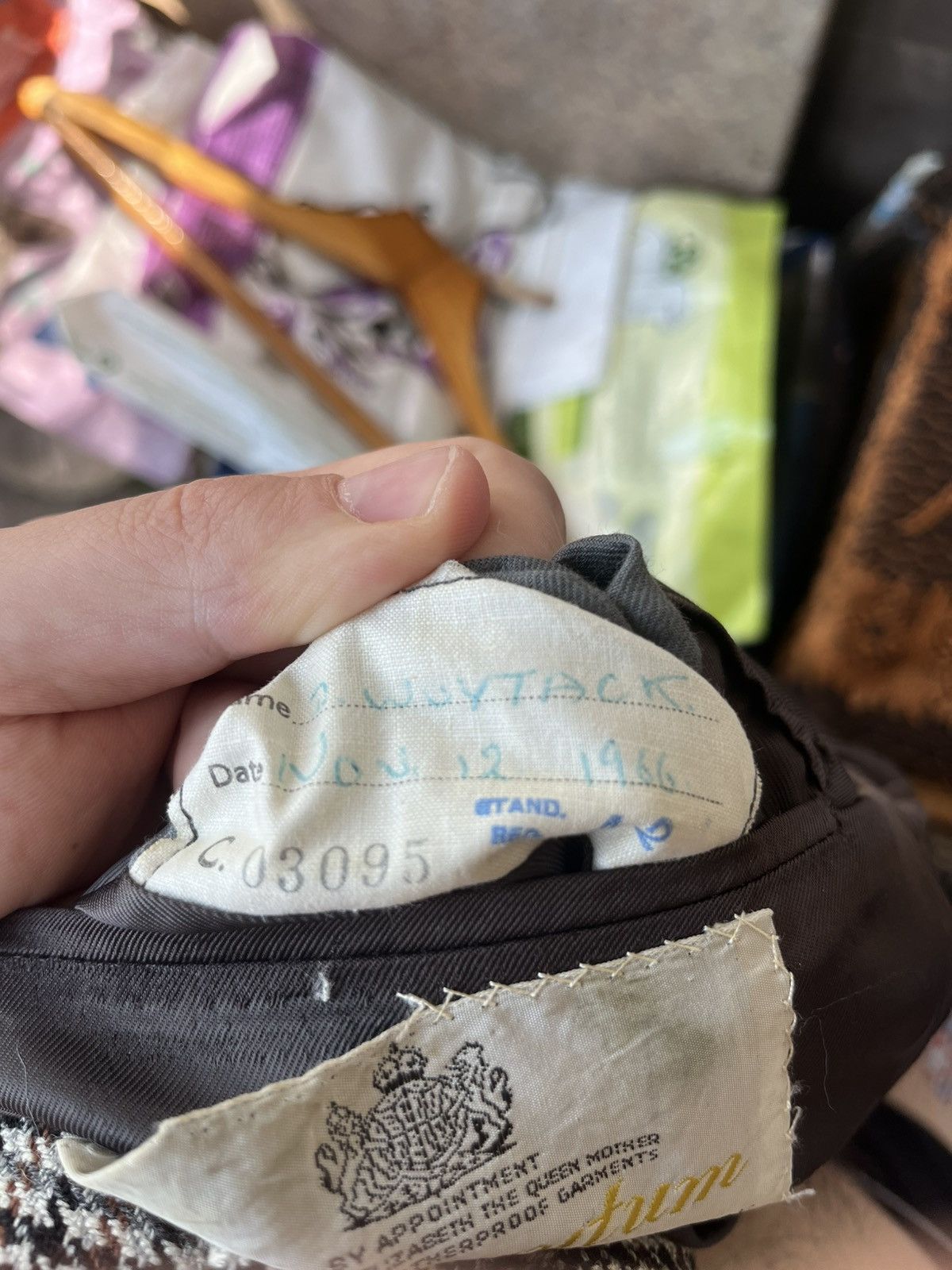 Aquascutum RARE 1966 dated Aquascutum blazer Size 42R - 6 Thumbnail