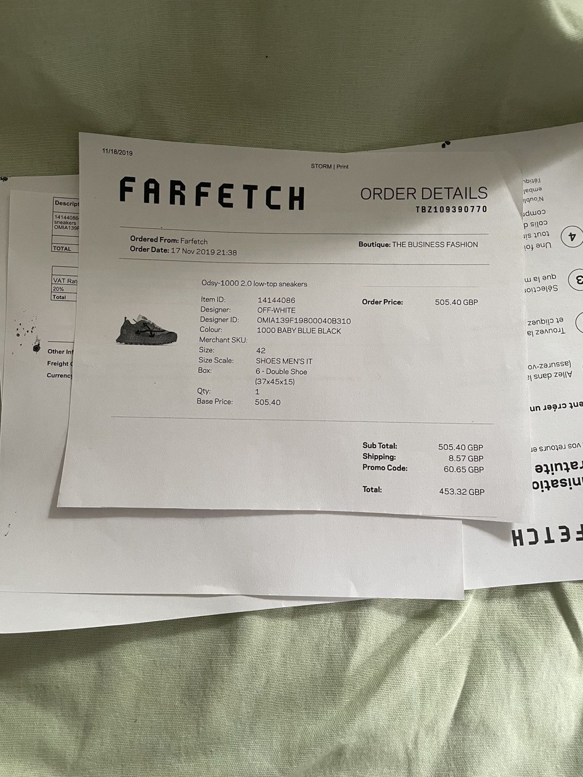 Off-White Off white odsy 1000 green Size US 9.5 / EU 42-43 - 15 Thumbnail