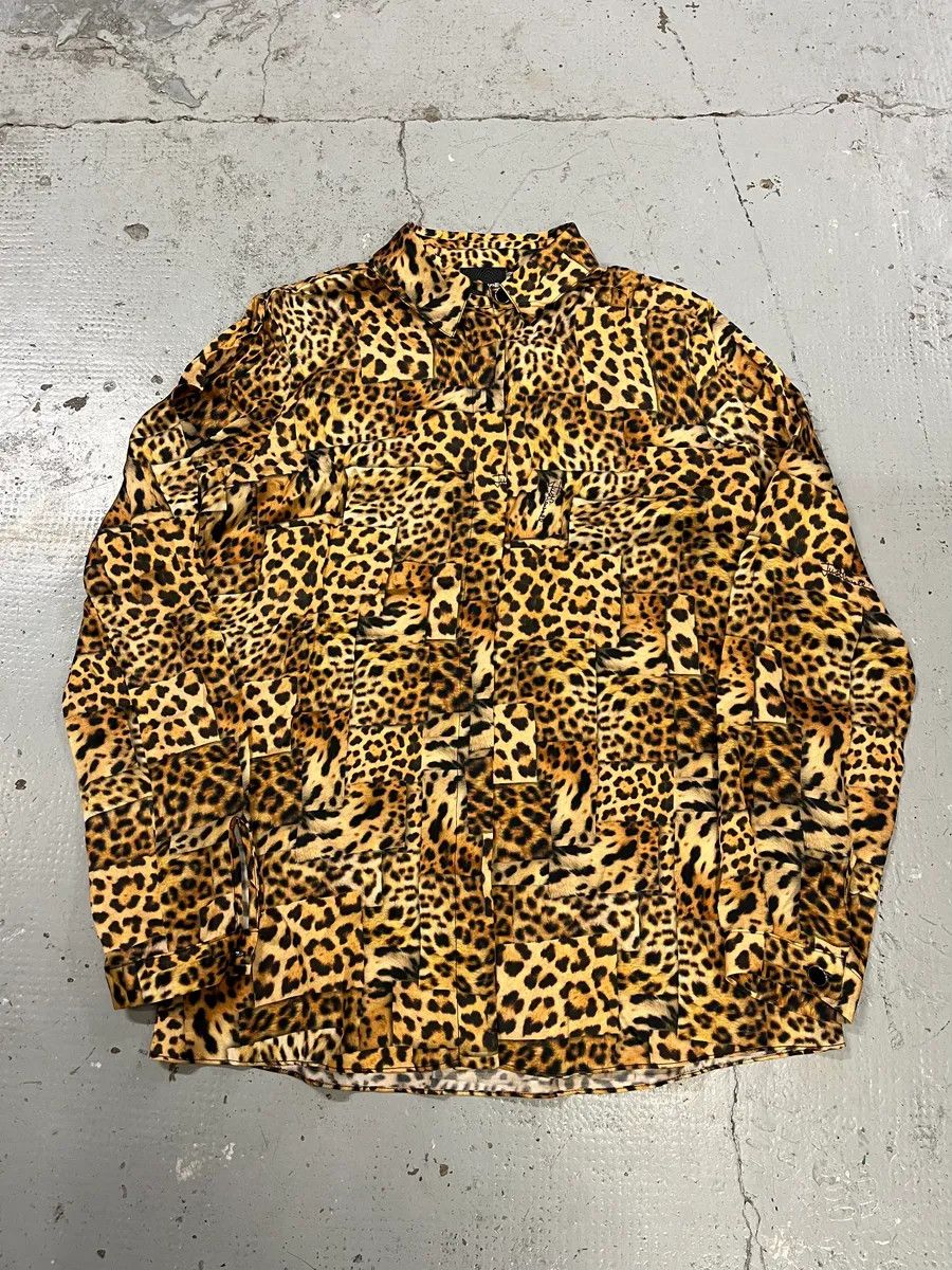 Just Cavalli AW2020 Cavalli Leopard Print Silk Savage Shirt Size US S / EU 44-46 / 1 - 4 Thumbnail