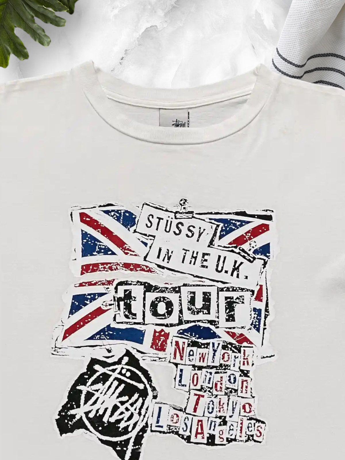 Seditionaries × Stussy × Vintage Vintage 90’s Stussy Sex Pistol Tour Tshirt Rare Size US M / EU 48-50 / 2 - 4 Thumbnail