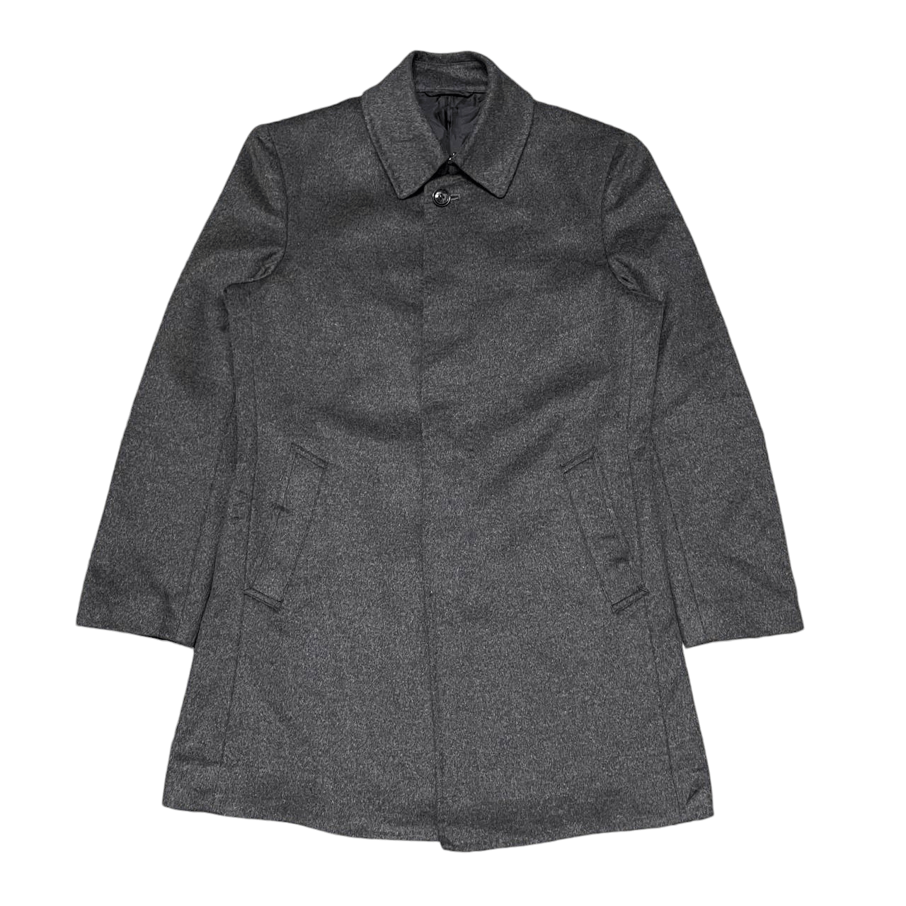 Tete Homme Tete Homme Issey Miyake Cashmere Blend Coat Size US L / EU 52-54 / 3 - 1 Thumbnail