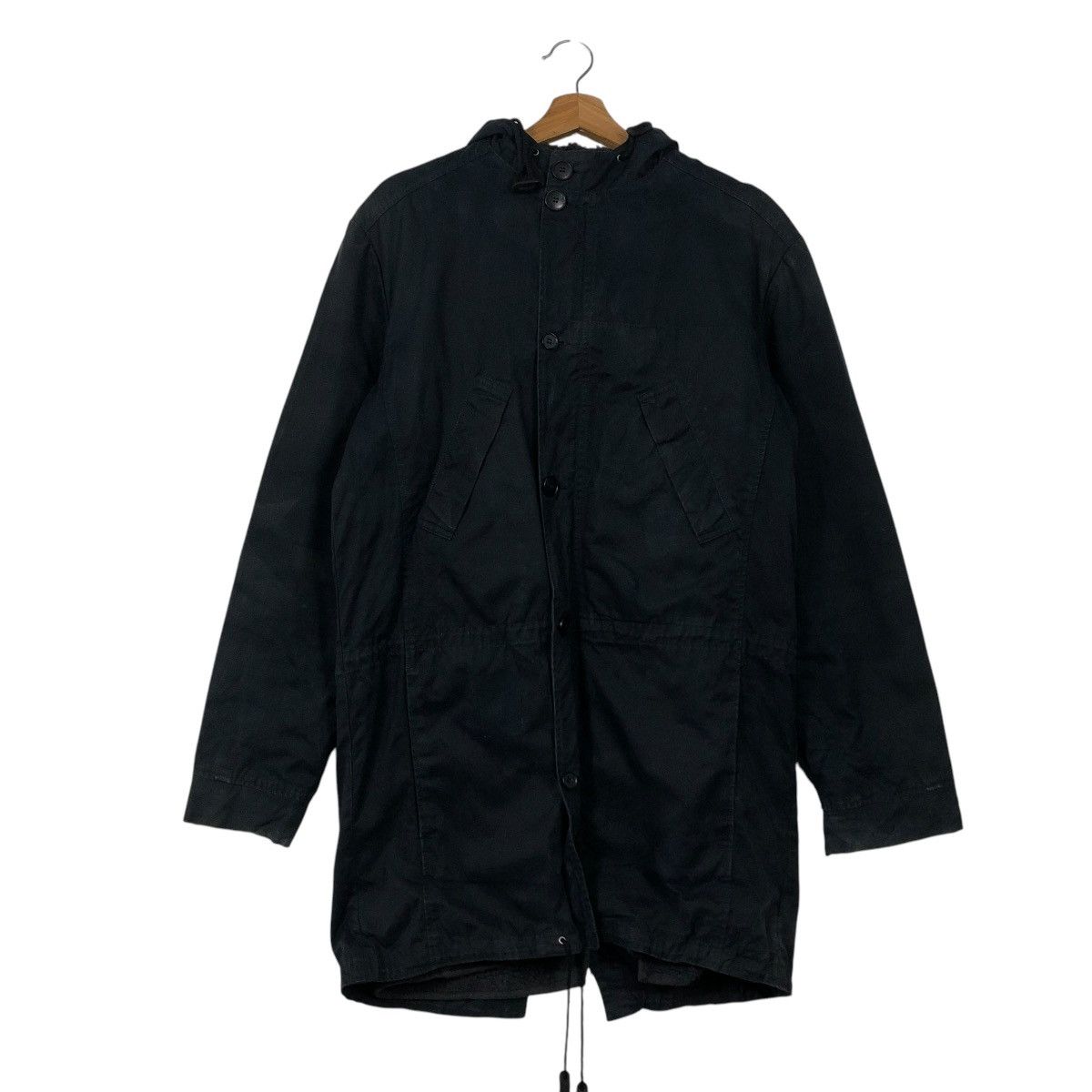 A.P.C. 🔥VINTAGE PARKA JACKET BIKER BLANKET APC HOODIE Size US XS / EU 42 / 0 - 3 Thumbnail