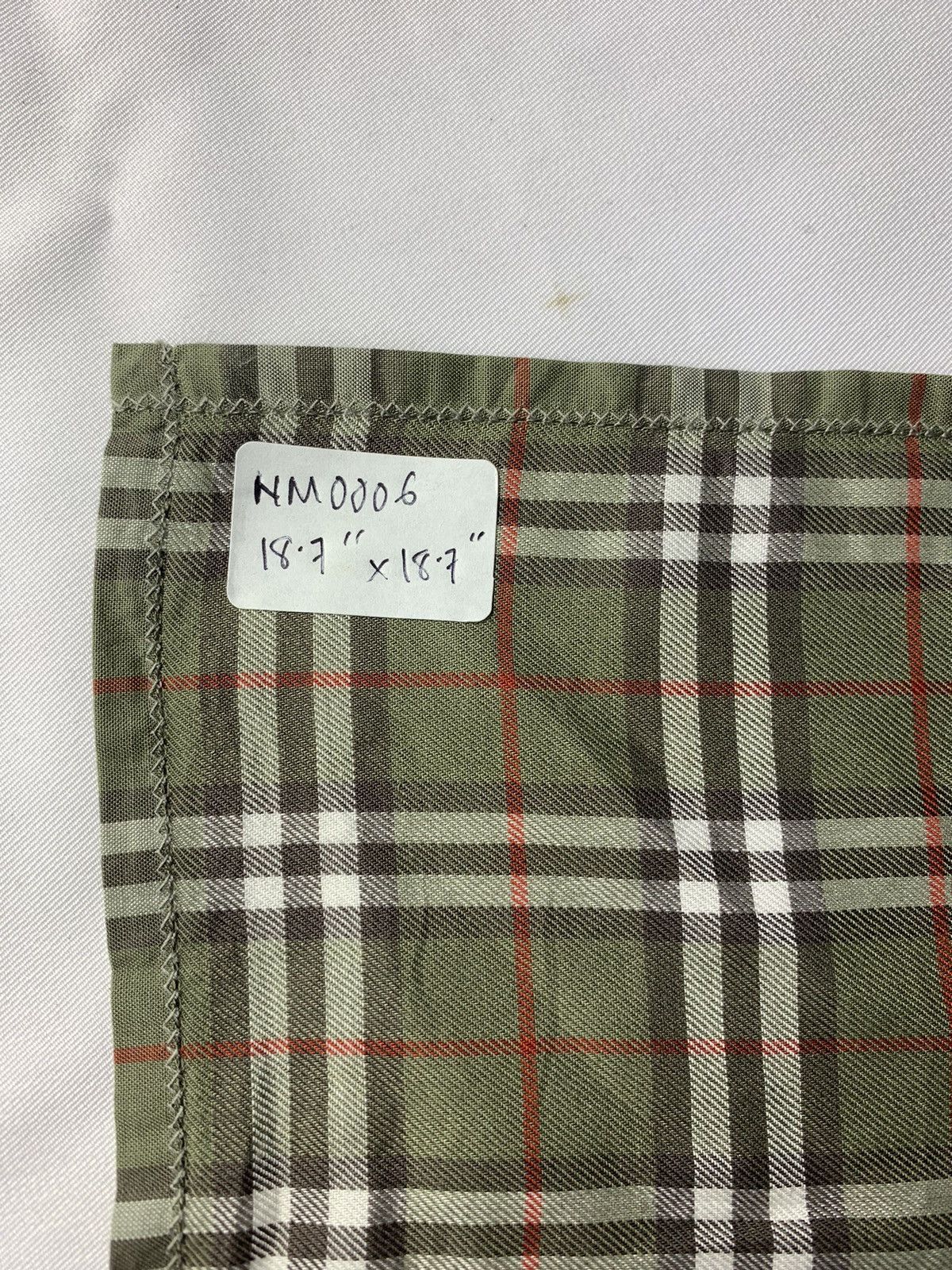 Burberry Vintage Burberry Handkerchief / Neckerchief / Bandana Size ONE SIZE - 6 Thumbnail