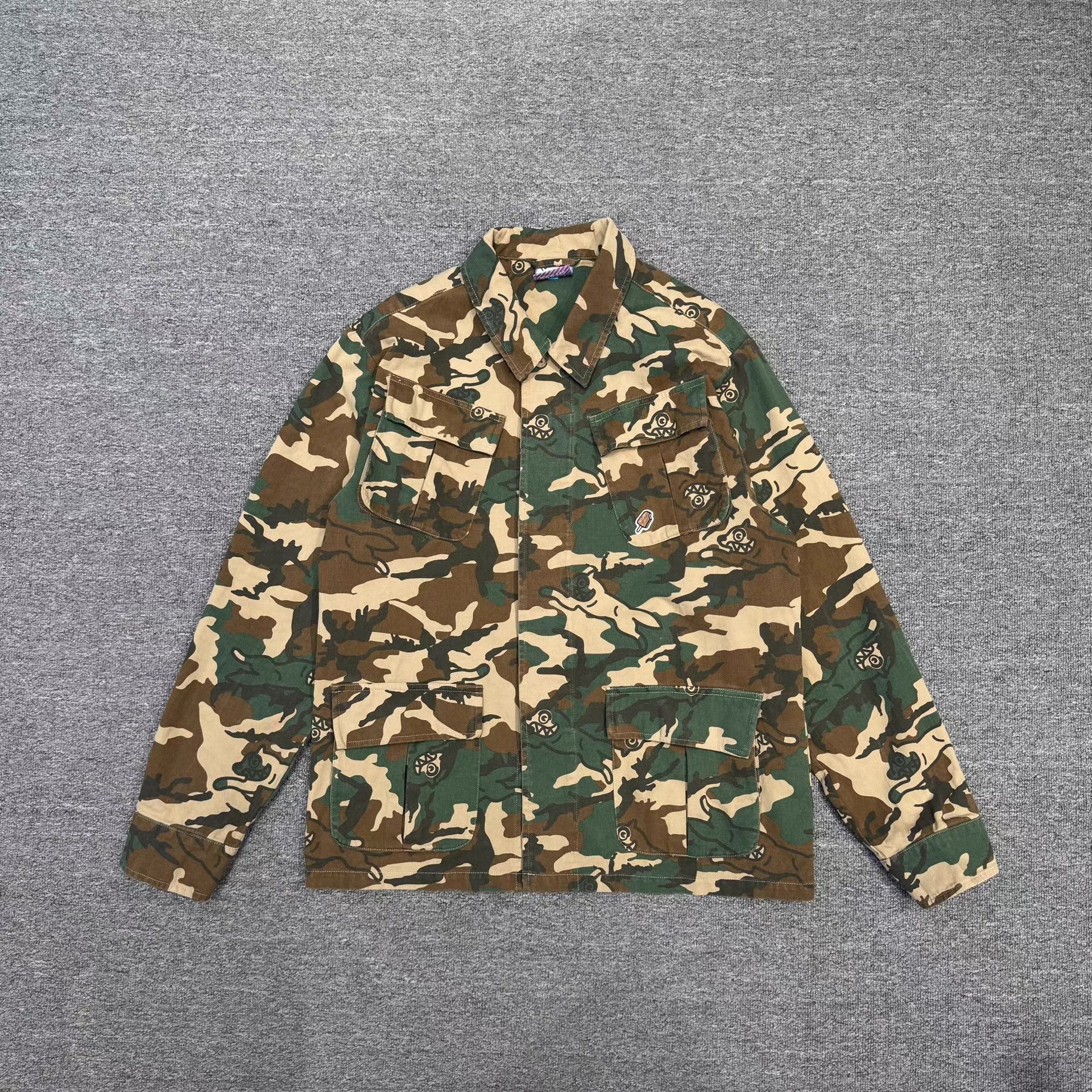 Billionaire Boys Club BBC Flying Dog Camo Jacket Q5 Size US M / EU 48-50 / 2 - 1 Thumbnail