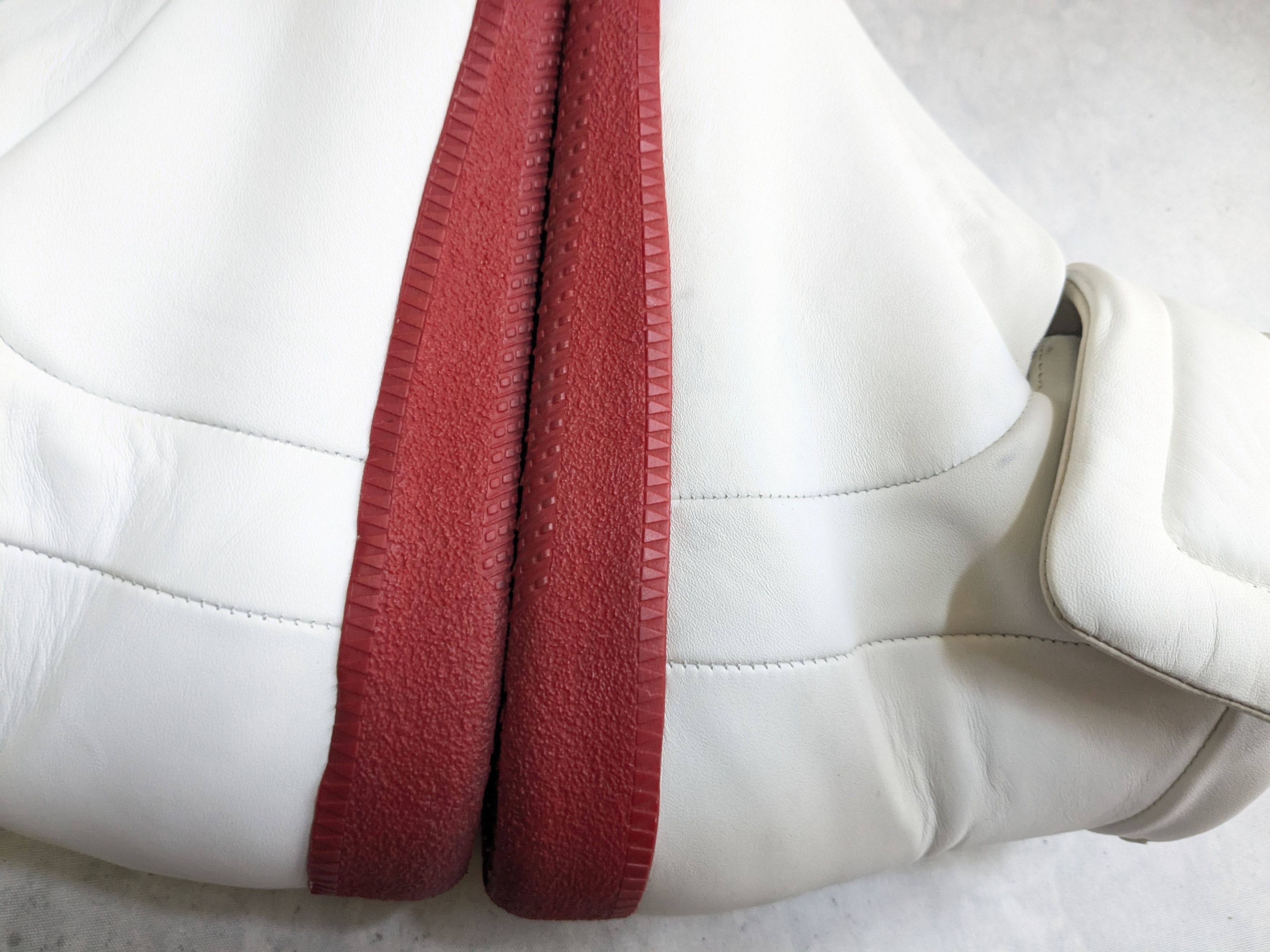 Maison Margiela Maison Margiela Future White Red 11 44 High Tops Leather Size US 11 / EU 44 - 12 Thumbnail