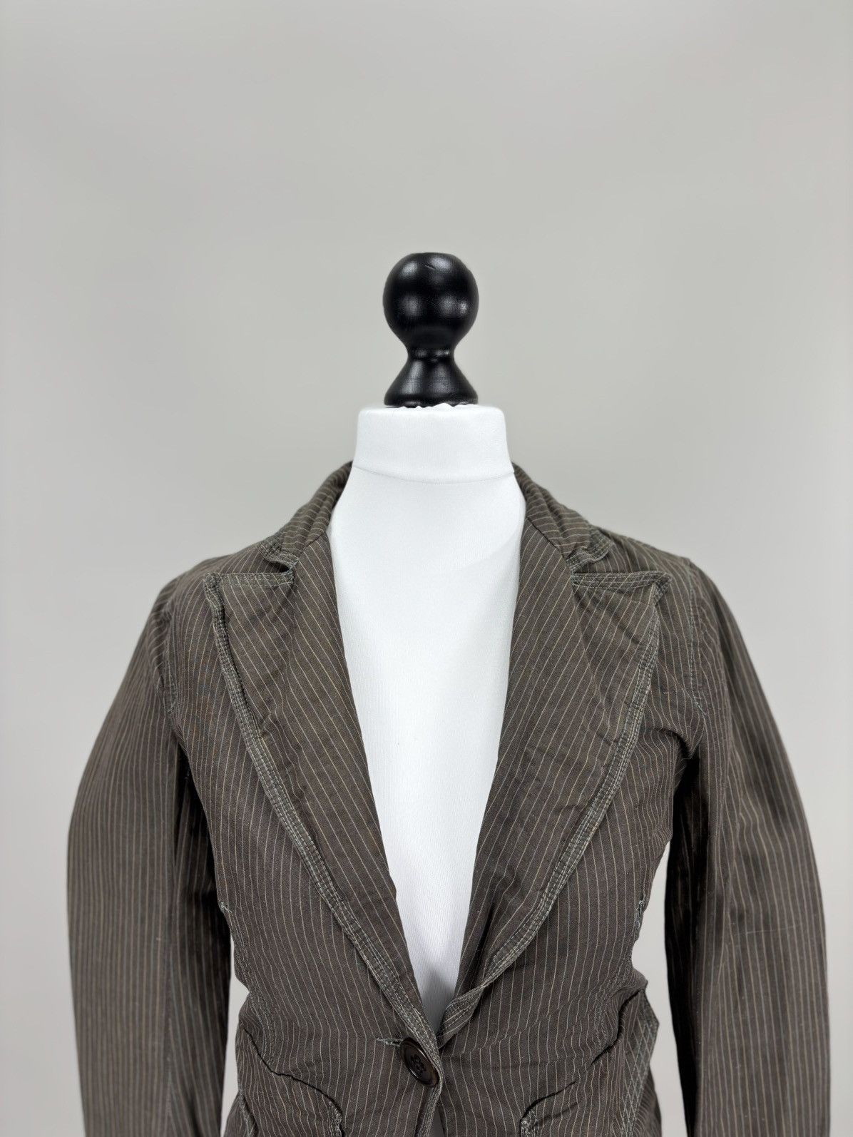 Transit Womens blazer Transit Par Such Size 2 Color Brown Size S / US 4 / IT 40 - 3 Thumbnail
