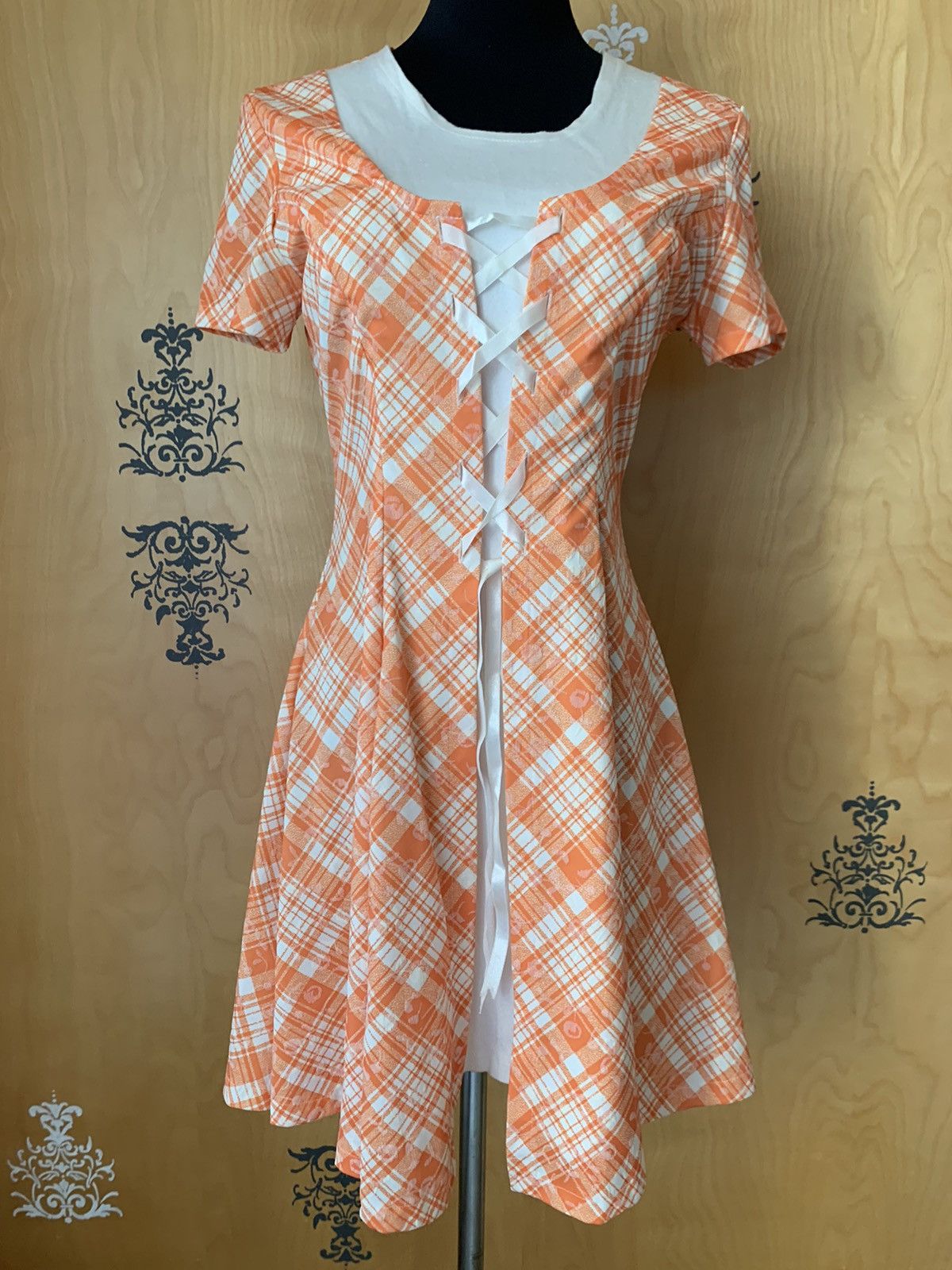 Vintage 90s Mini Summer Dress Japan Designer