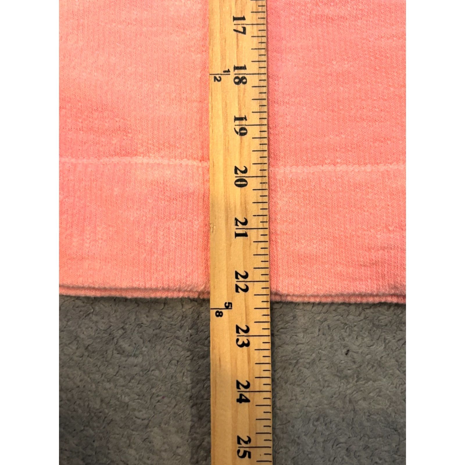 J.Crew VINTAGE J.CREW Shirt Womens XS Pink Terry Cloth Chest Pocket Pullover Size XS / US 0-2 / IT 36-38 - 4 Thumbnail