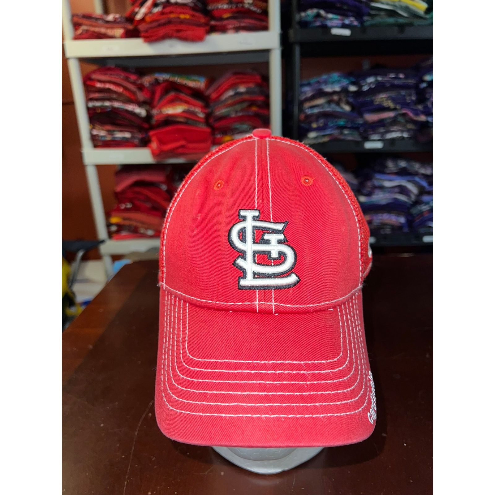 New Era St. Louis Cardinals Hat New Era MLB Baseball Fitted Red M/L Size ONE SIZE - 1 Thumbnail