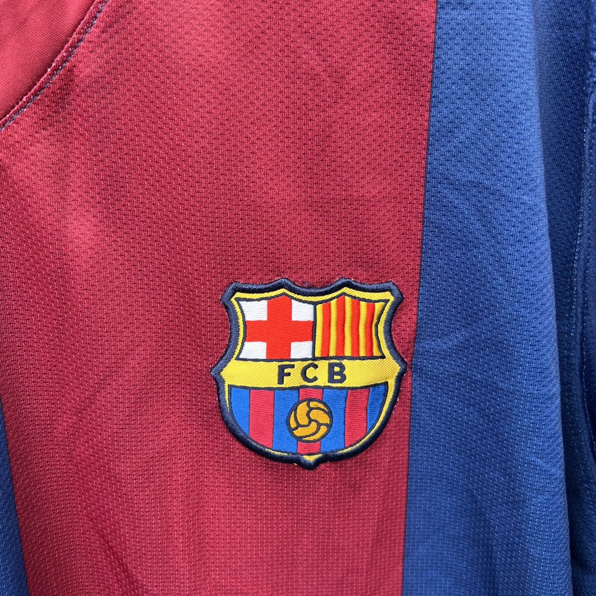 Nike FC Barcelona soccer jersey football t shirt vintage Size US XL / EU 56 / 4 - 4 Thumbnail