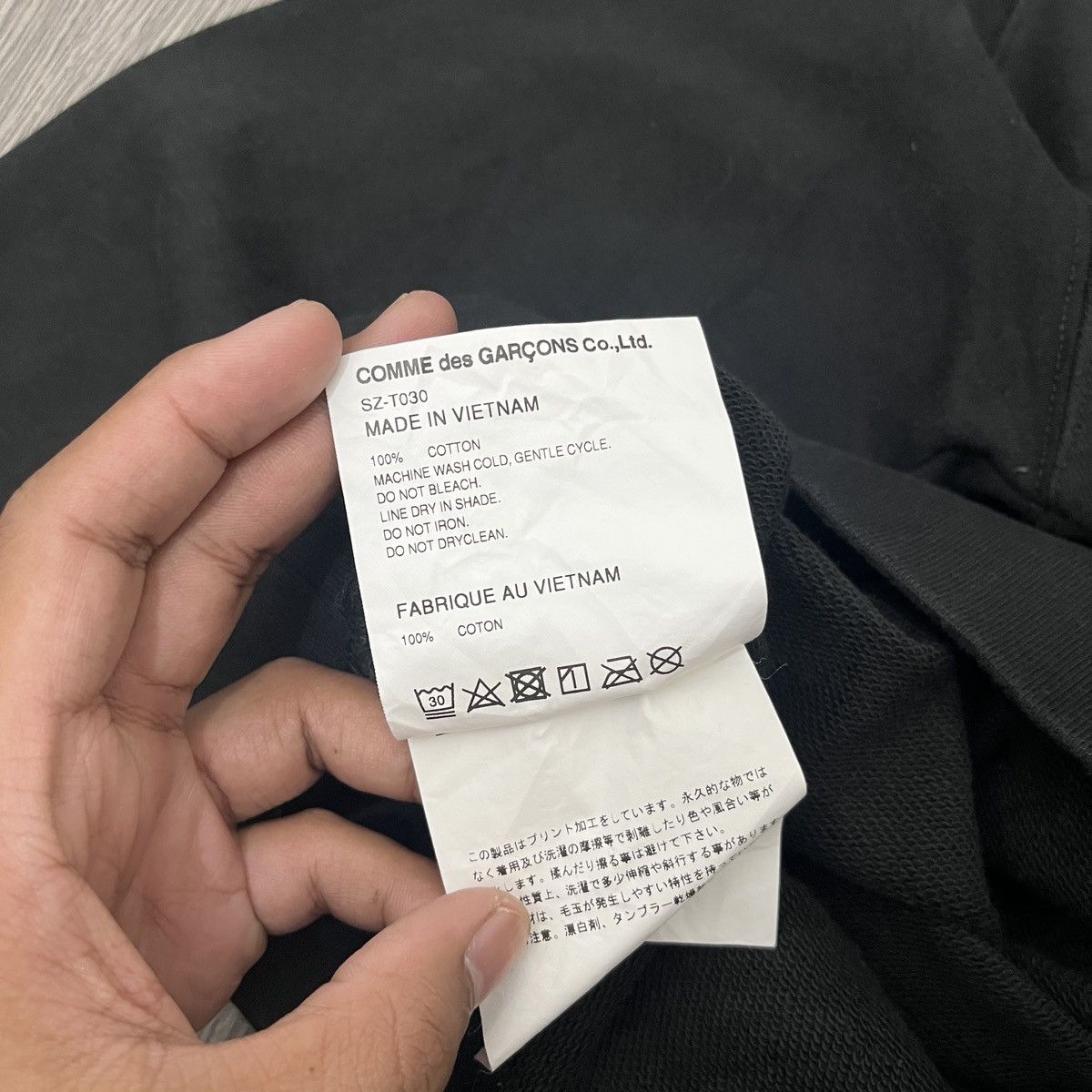 CDG by Comme des Garcons AD2022 Small Logo Pullover Hooded SZ-T030 Ifsix Lgb Size US S / EU 44-46 / 1 - 9 Thumbnail