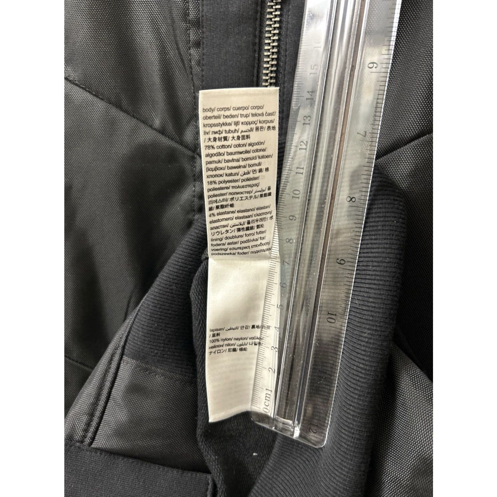 Calvin Klein Calvin Klein Jacket Mens Size L Black Full Zip Bomber Pockets Long Sleeve Regular Fit Size US L / EU 52-54 / 3 - 7 Thumbnail
