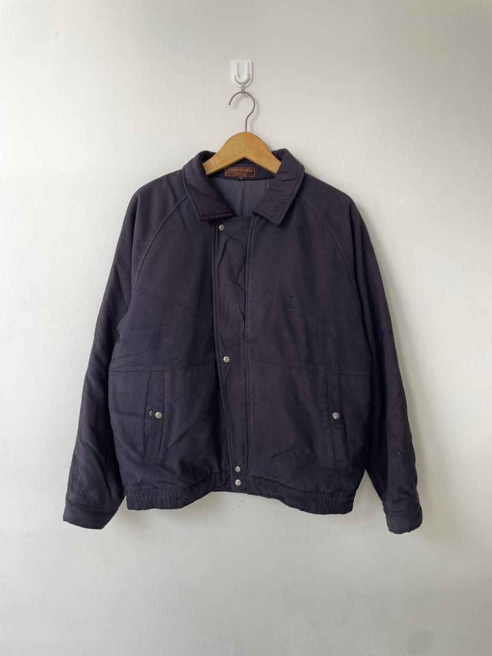 Yves Saint Laurent Vintage Yves Saint Laurent YSL SUEDE Jacket Size US L / EU 52-54 / 3 - 2 Thumbnail