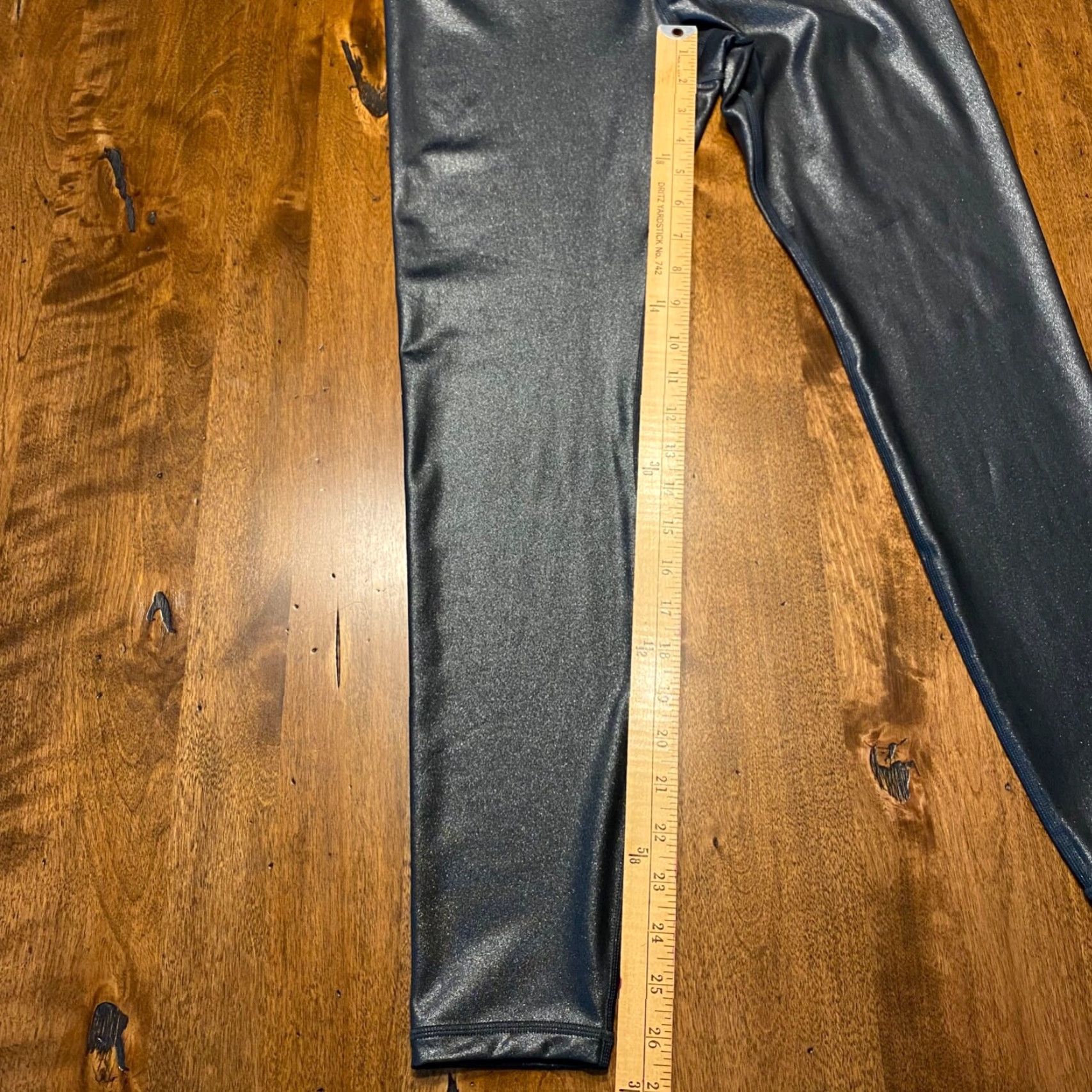 Athleta Athleta Leggings Womens M Gray Elation Ultra High Rise Tight Pants Sparkle Gloss Size 32" / US 10 / IT 46 - 7 Thumbnail