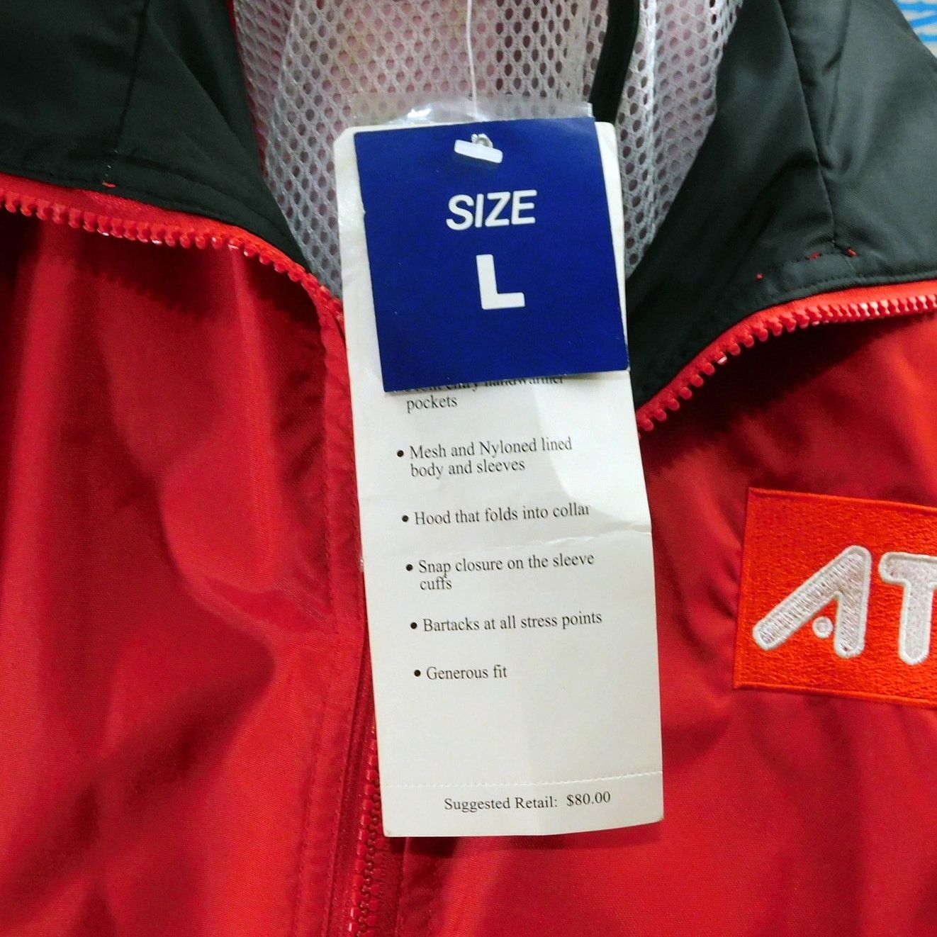 Microsoft Vintage ATI Technologies Jacket Full Zip Size L NWT Size US L / EU 52-54 / 3 - 6 Thumbnail