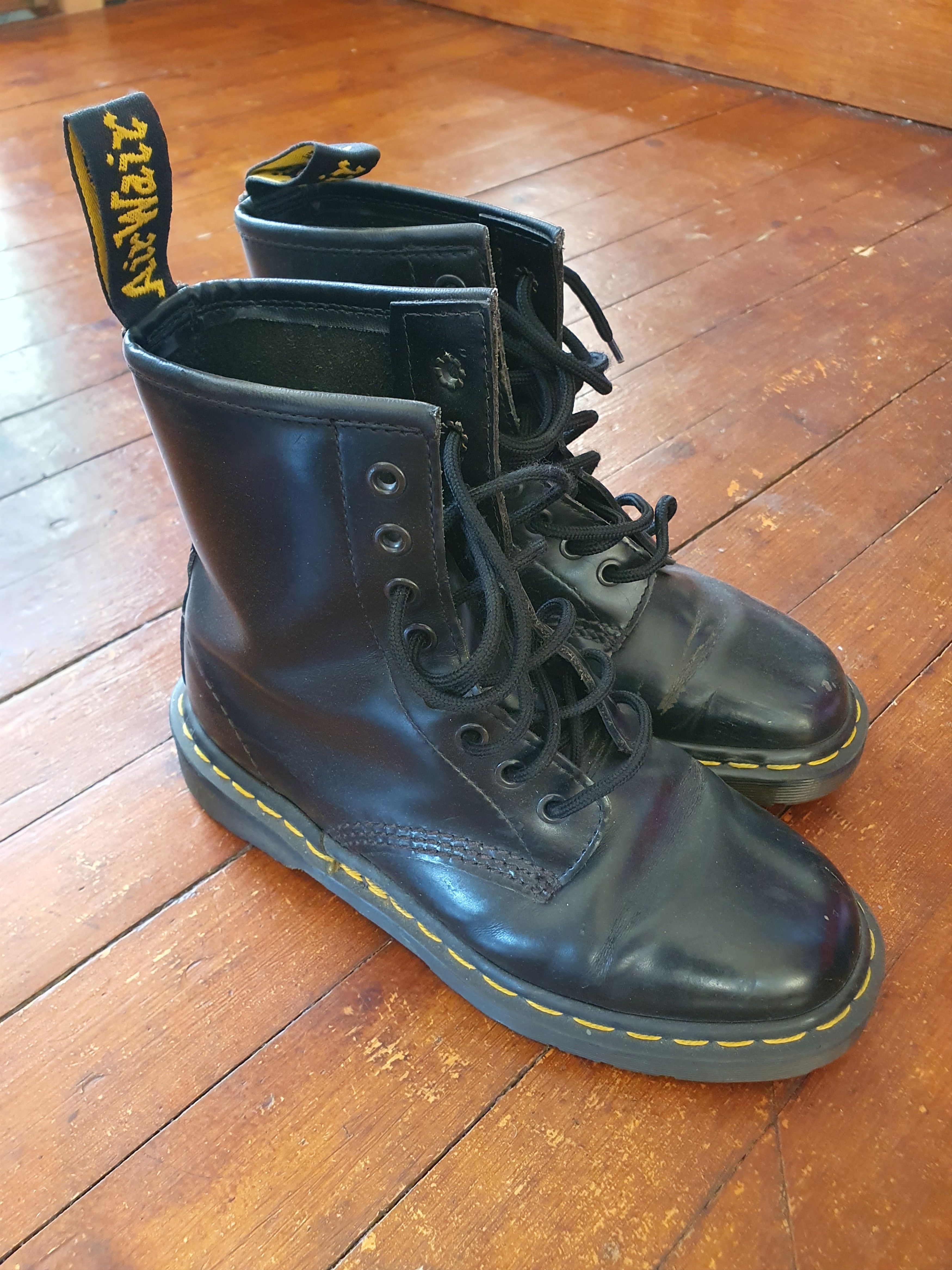 Dr. Martens × Vintage Dr. Martens Vintage 1480Y Made in England sz 4Y / Wmns 5.5 Size US 5.5 / IT 35.5 - 1 Thumbnail