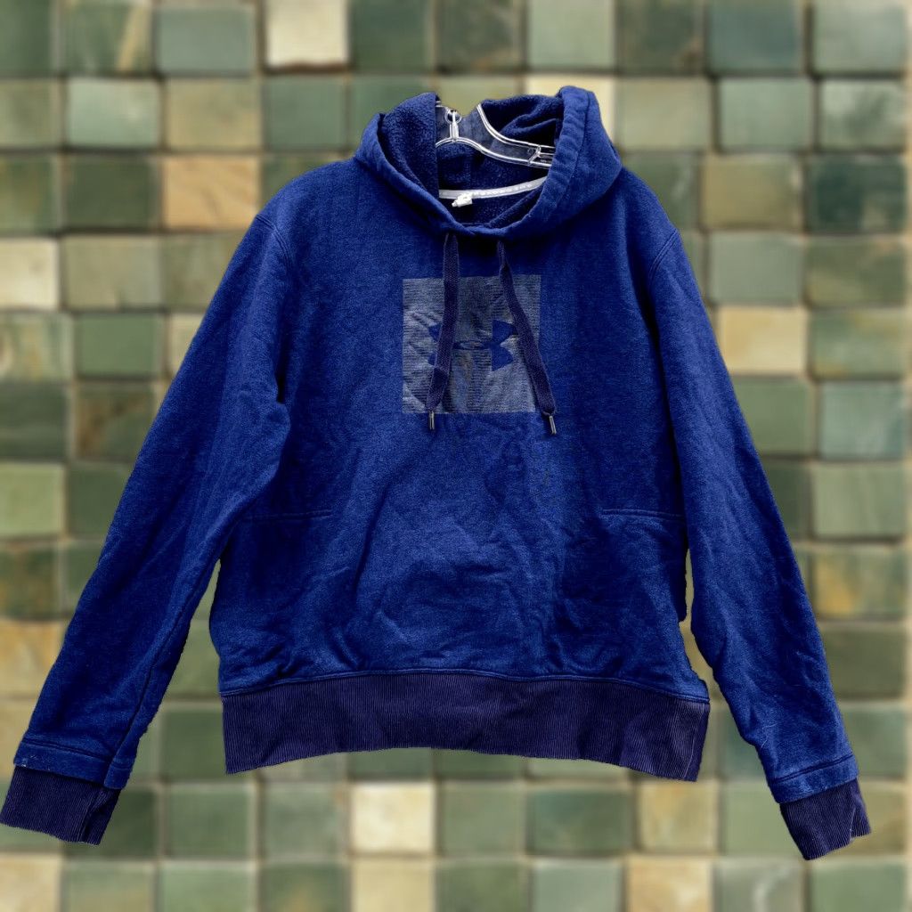 Under Armour Under Armour Hoodie Threadborne Men's Large Performance Sportswear Outdoor Gym Size US L / EU 52-54 / 3 - 1 Thumbnail