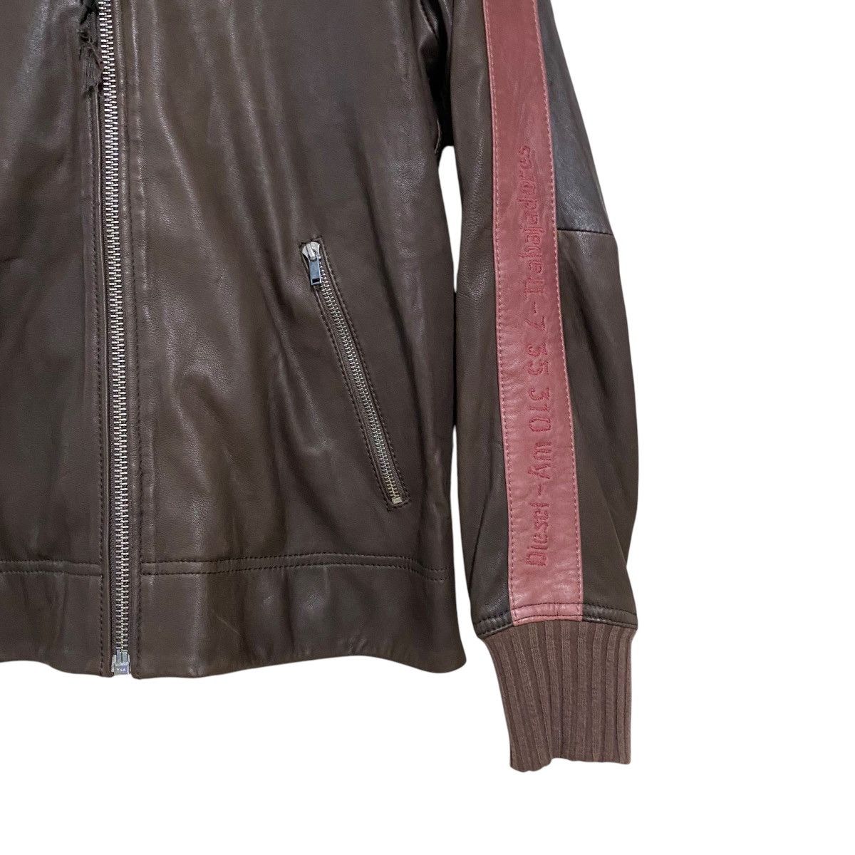 Diesel Vintage Diesel Leather Jacket 'Trabajadores Size US M / EU 48-50 / 2 - 6 Thumbnail