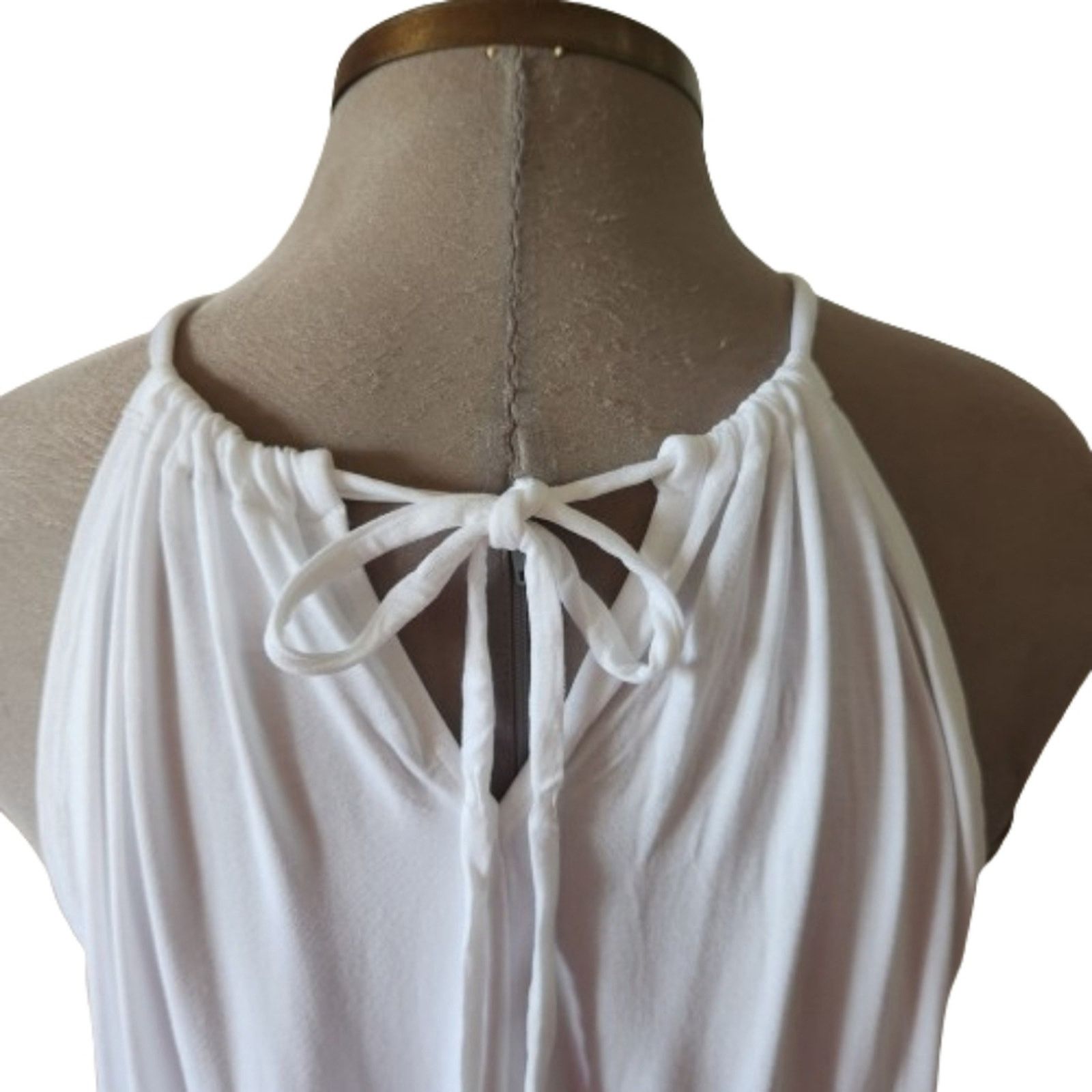 Other VENUS ☆ SEXY ☆ WHITE ☆ DRAWSTRING HALTER TOP ☆ 3x ☆ NWOT Size 3XL / US 20-22 - 5 Thumbnail