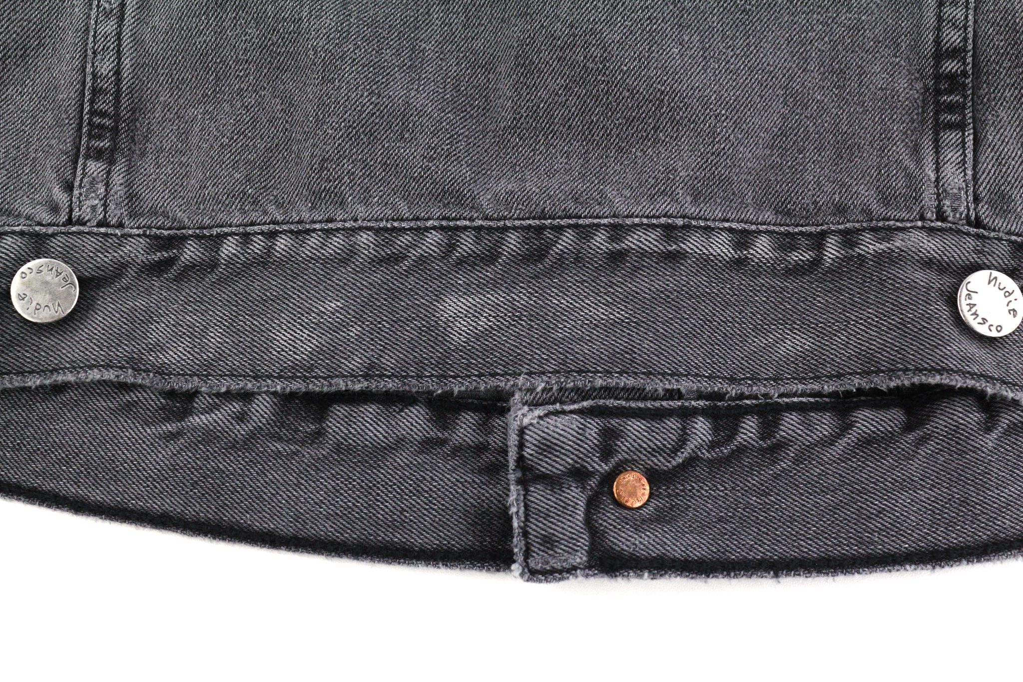 Nudie Jeans BILLY S Desolation Grey Polo Patch Pockets Jacket 82466 Size US S / EU 44-46 / 1 - 9 Thumbnail