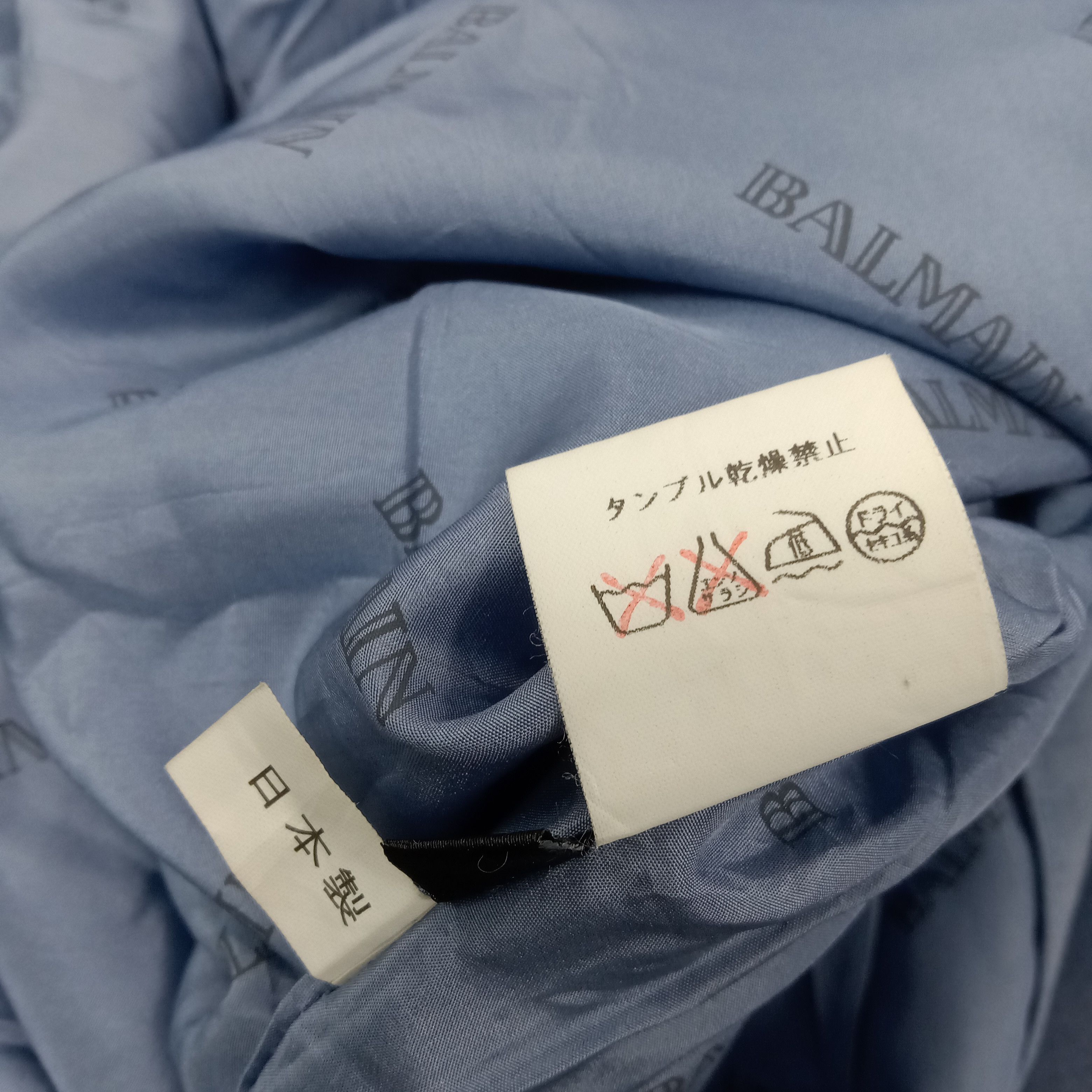 Balmain × Vintage Balmain Paris Luxury Brand Trench Coat Jacket Size US M / EU 48-50 / 2 - 11 Thumbnail