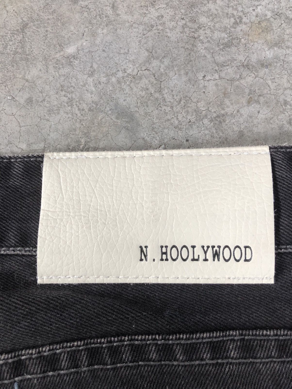 N.Hoolywood N. Hoolywood Double Sided Two Tone Denim Distressed Size US 32 / EU 48 - 23 Thumbnail