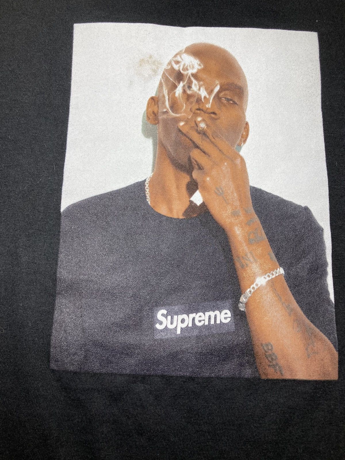 Supreme 2025 Supreme Dean Blunt Photo Tee Black Music DB Size US M / EU 48-50 / 2 - 2 Thumbnail