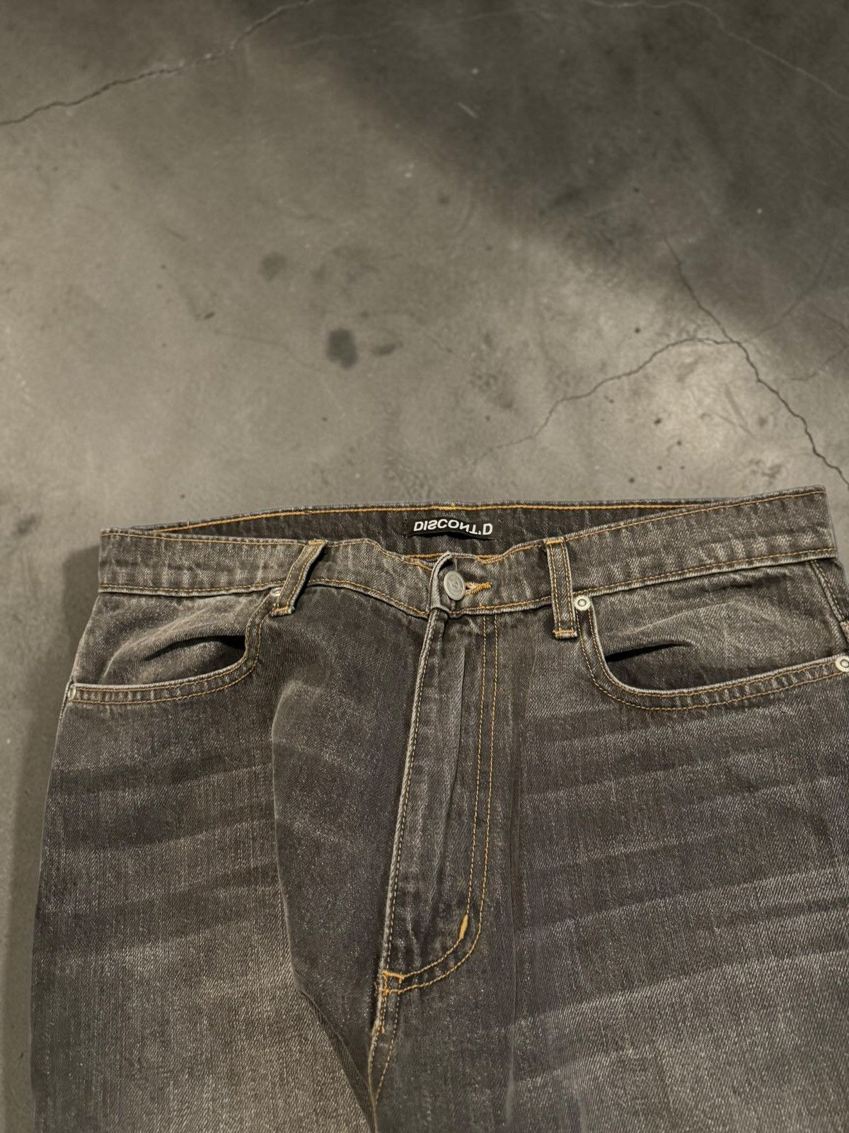 Other Discontd Black Wide Jeans Size US 32 / EU 48 - 3 Thumbnail