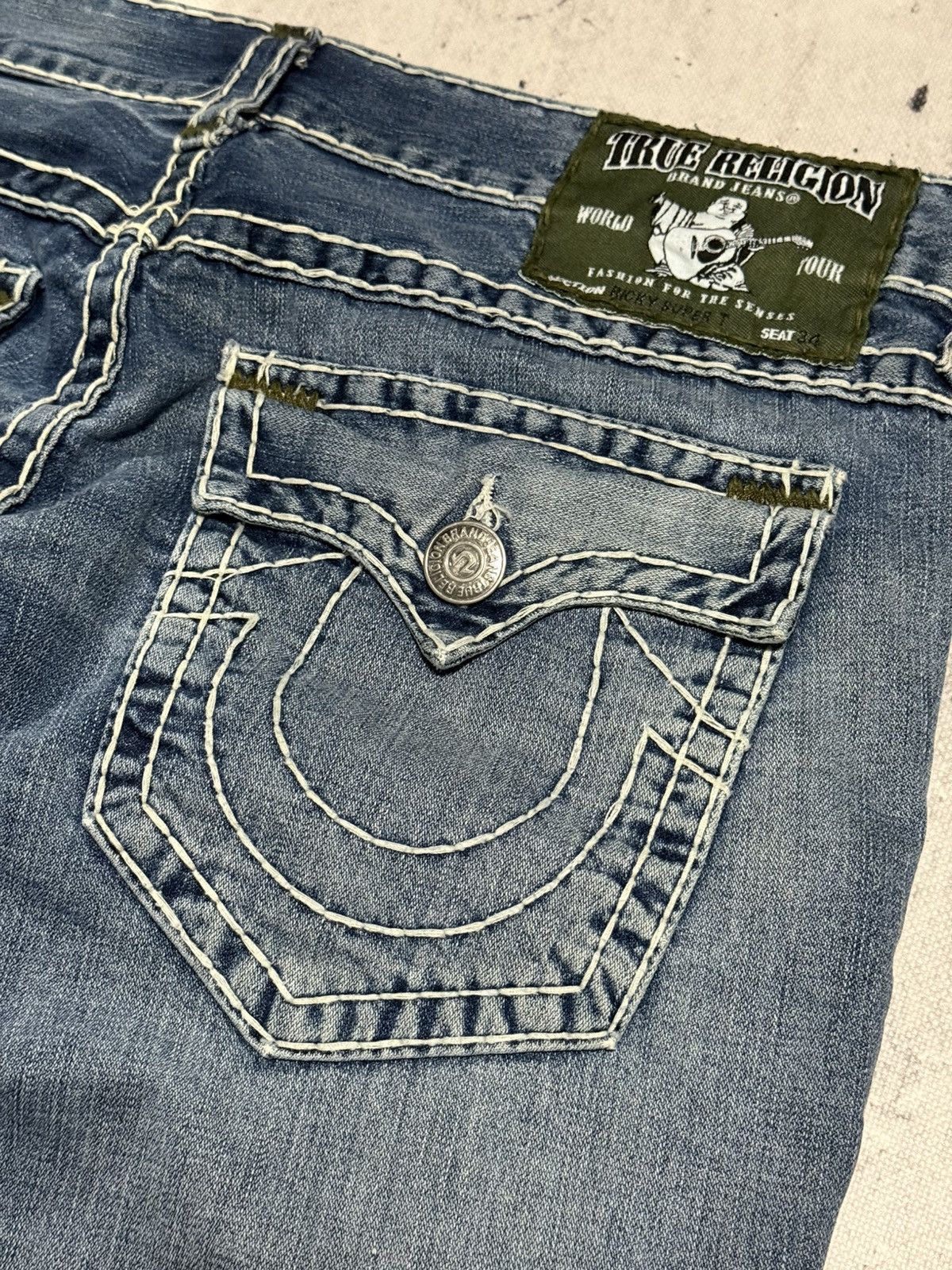 True Religion True religion Ricky super T Size US 38 / EU 54 - 3 Thumbnail