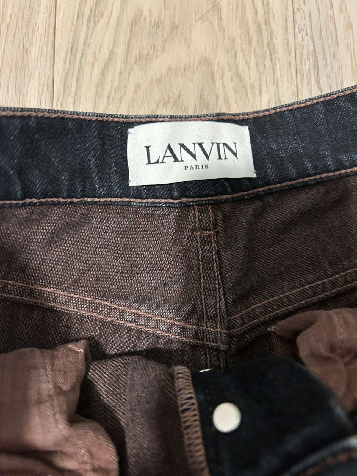 Lanvin Lanvin Twisted Seam Denim Size US 28 / EU 44 - 2 Thumbnail