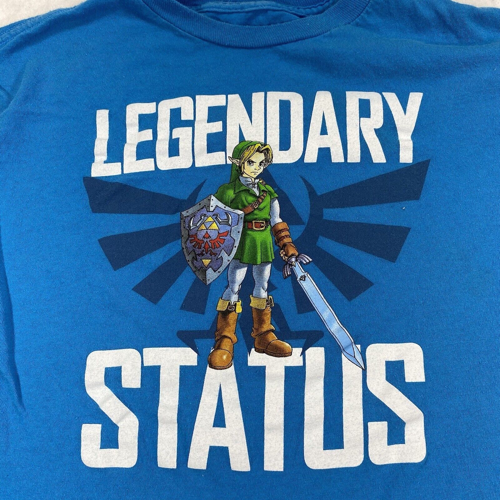 Nintendo The Legend of Zelda Small Blue Link Graphic T Shirt 2018 Size S / US 4 / IT 40 - 4 Thumbnail