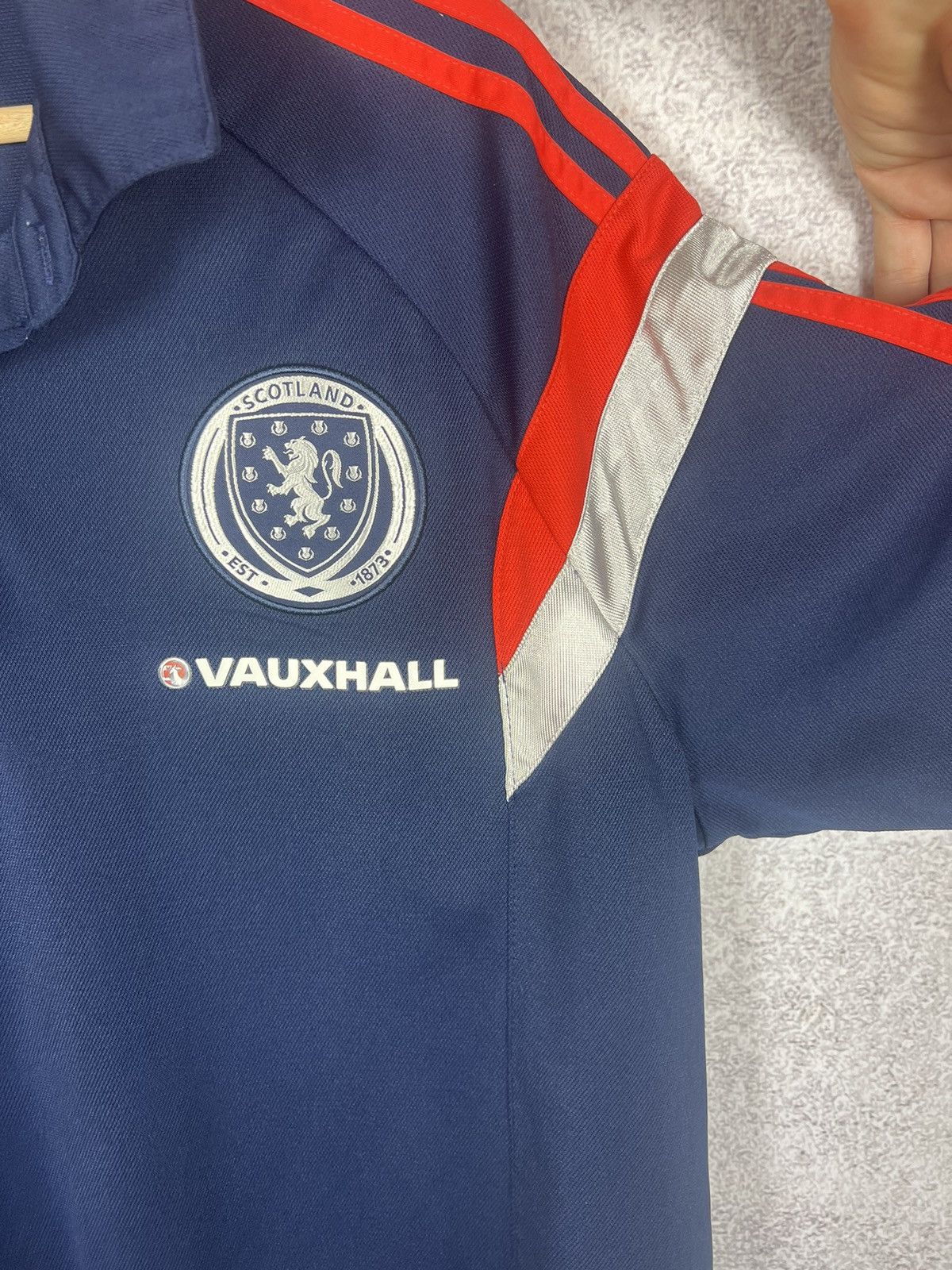 Adidas Adidas Scotland National Team 2014 2015 Soccer jersey shirt Size US XL / EU 56 / 4 - 3 Thumbnail
