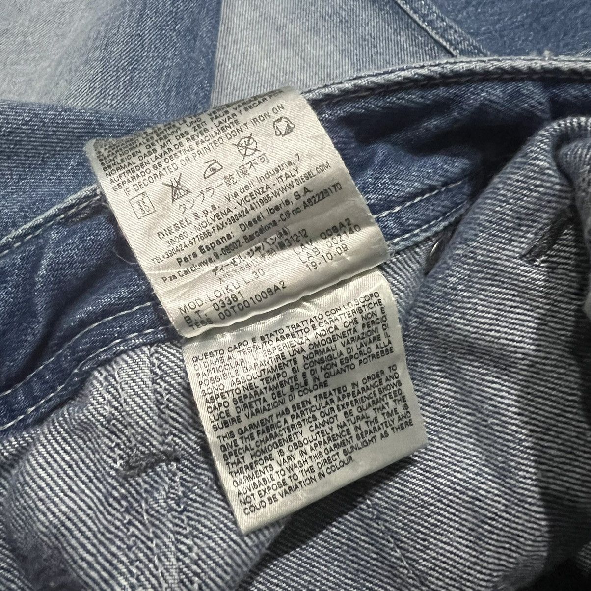 Diesel 2000s Diesel Fatigue Ripped Jeans Size US 29 - 12 Thumbnail