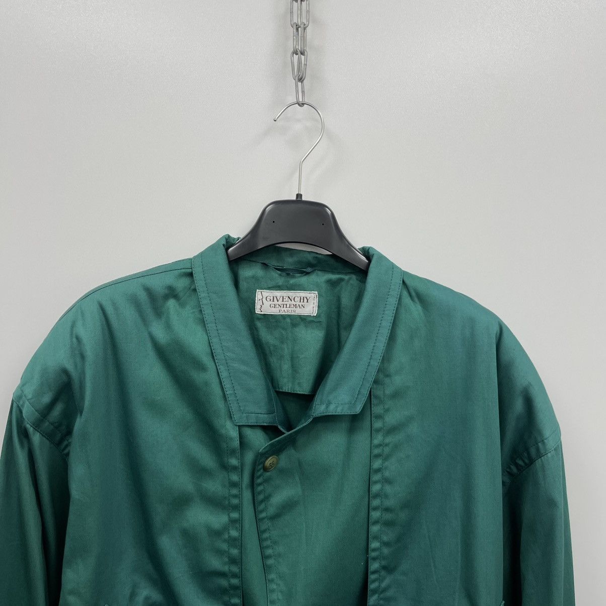 Givenchy Givenchy Gentleman Paris 70’s-80’s Vintage Jacket Green Rare Size US S / EU 44-46 / 1 - 2 Thumbnail