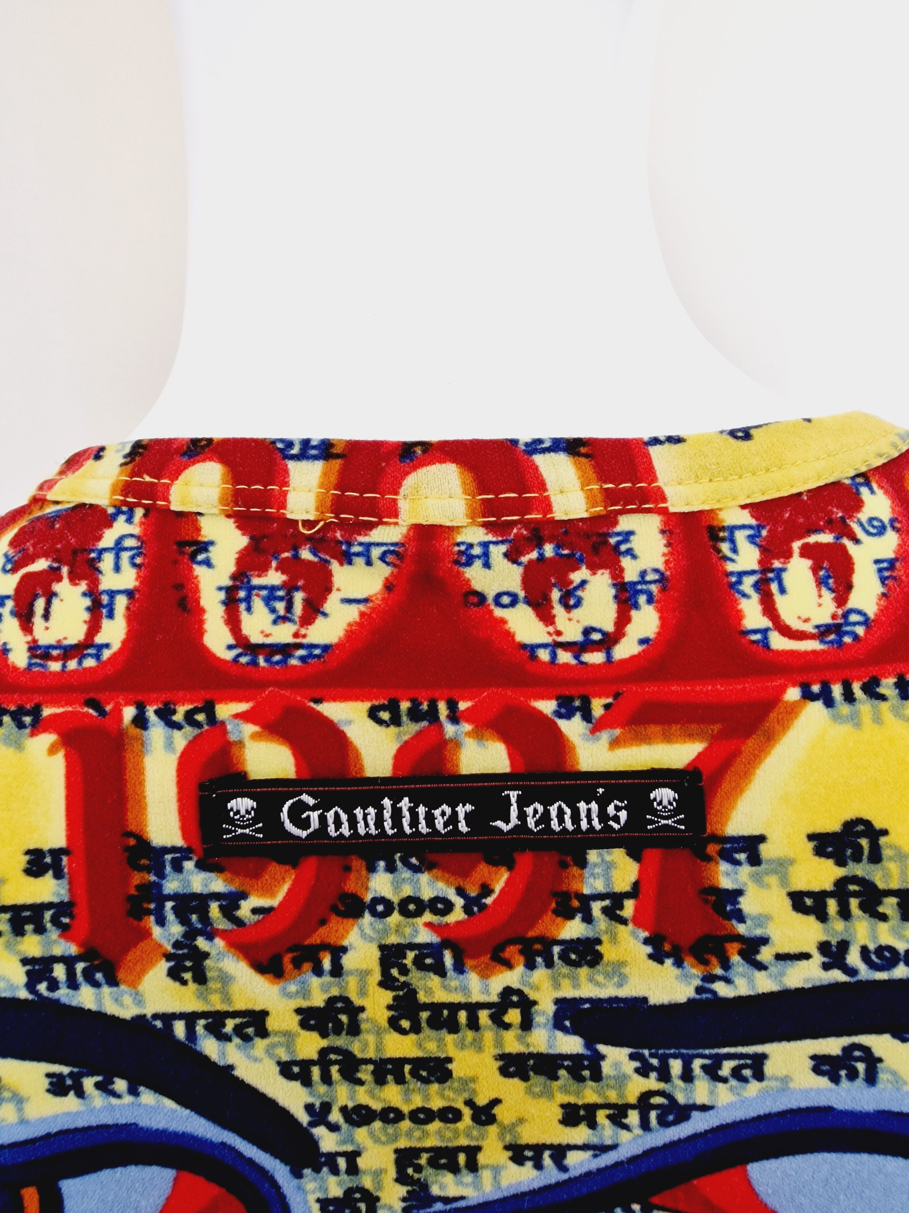 Jean Paul Gaultier Jean Paul Gaultier Tibet 1997 Buddha Eye T-shirt Top Tee Size M / US 6-8 / IT 42-44 - 12 Thumbnail