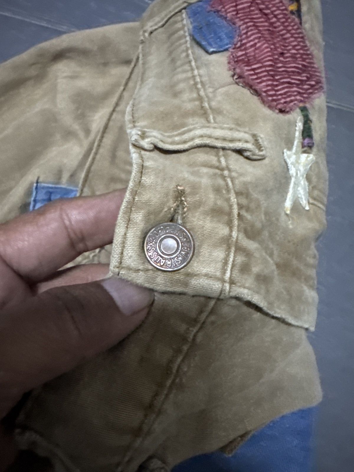 Levi's VINTAGE 70’S CUSTOM HIPPIES LEVIS JEANS Size US 36 / EU 52 - 3 Thumbnail