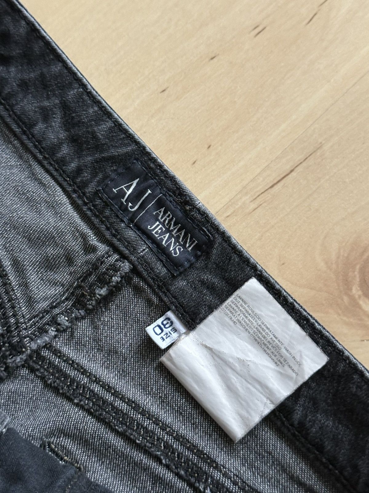 Giorgio Armani Jeans vintage skinny denim