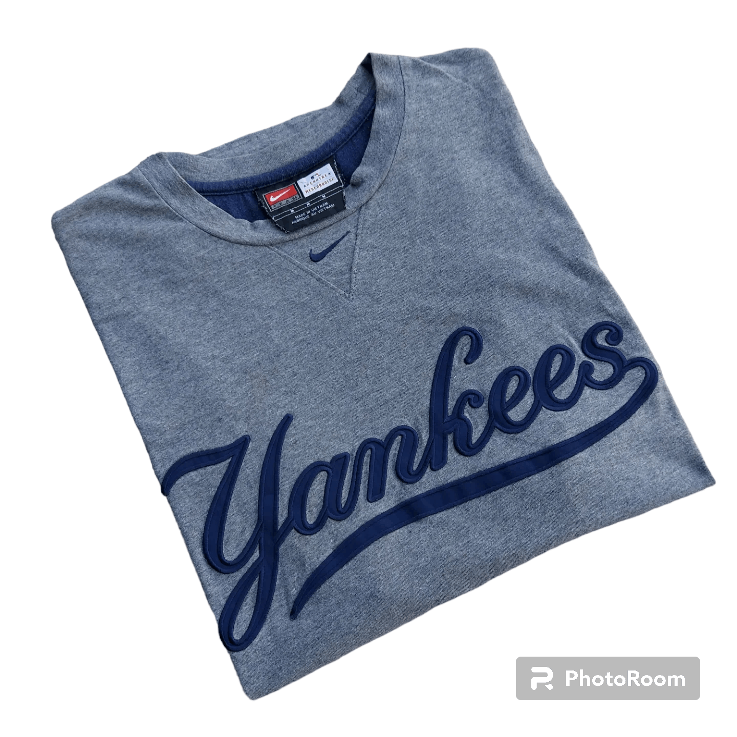 Nike × Vintage 💥Vintage Y2K Nike Team MLB Yankees T Shirt Size US M / EU 48-50 / 2 - 3 Thumbnail