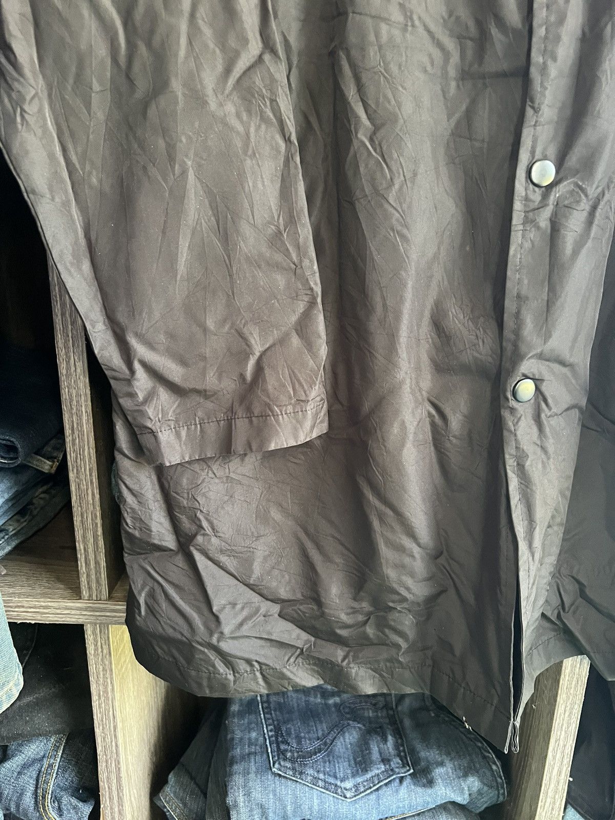 Stussy 🔥Stussy Black Small Logo Long Button Jacket Size US M / EU 48-50 / 2 - 10 Thumbnail