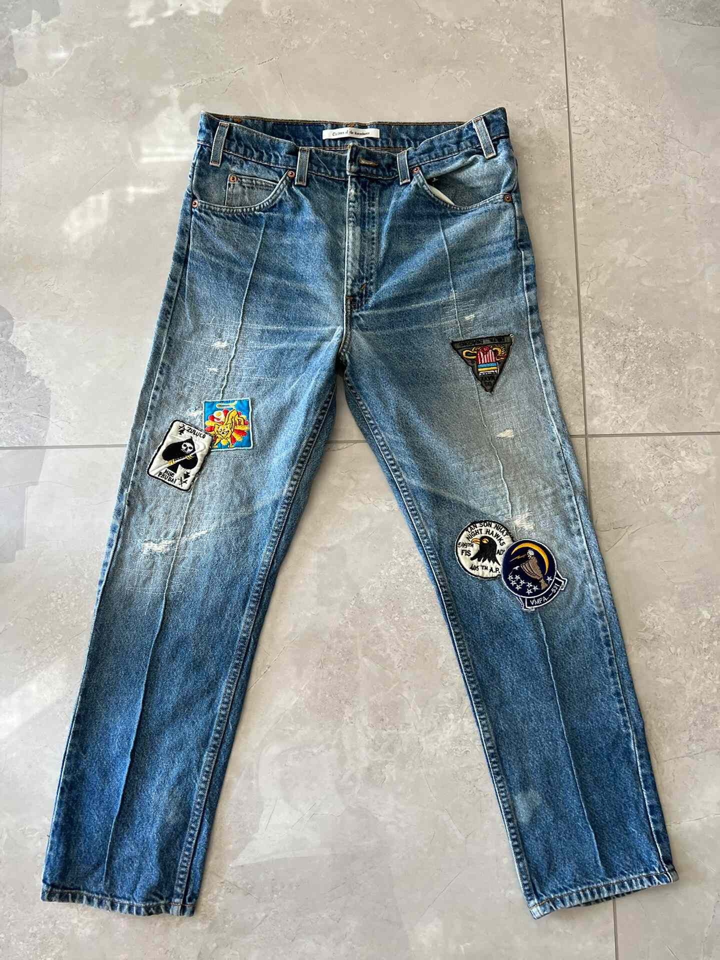 Visvim Children of the Discordance Levis 517 Patchwork Shorts Size US 32 / EU 48 - 1 Thumbnail