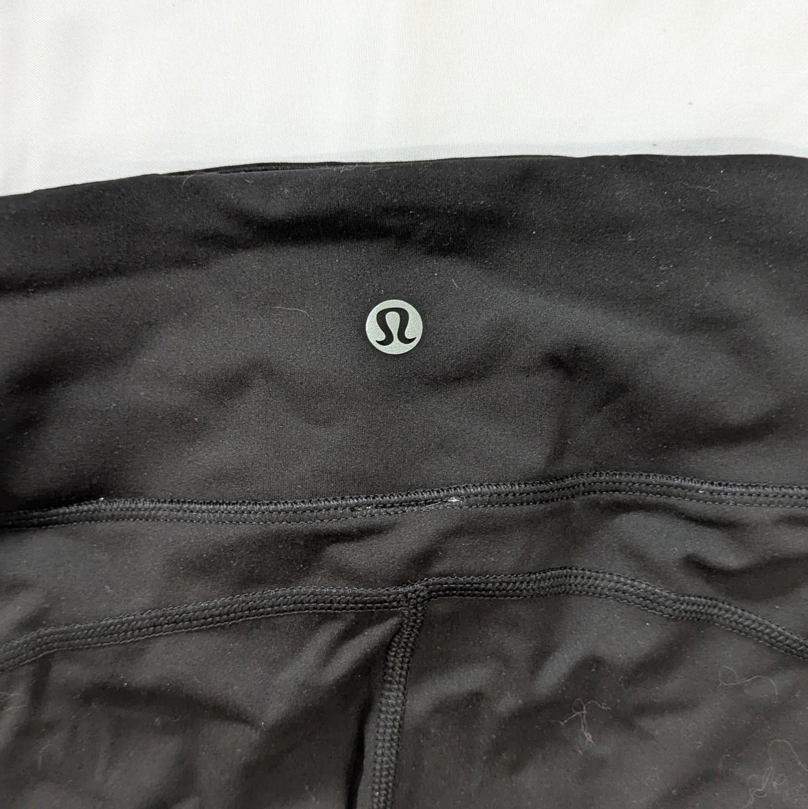 Lululemon Lululemon Black Groove Pant Nulu Flare Yoga Pants Size 4 Size 27" / US 4 / IT 40 - 4 Thumbnail