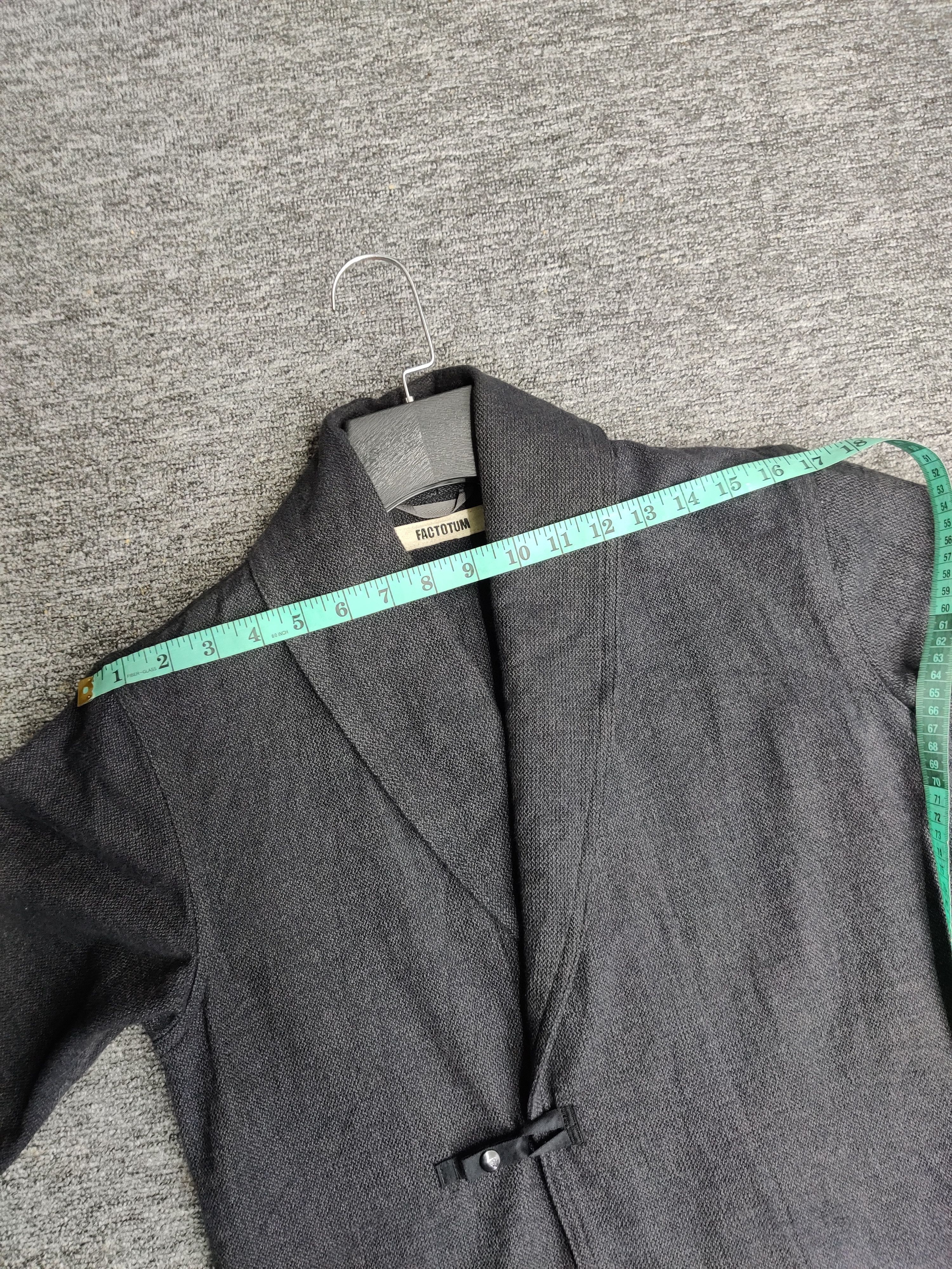FACTOTUM Factotum Shawl Collar Cardigan Room Jacket Size US M / EU 48-50 / 2 - 18 Thumbnail