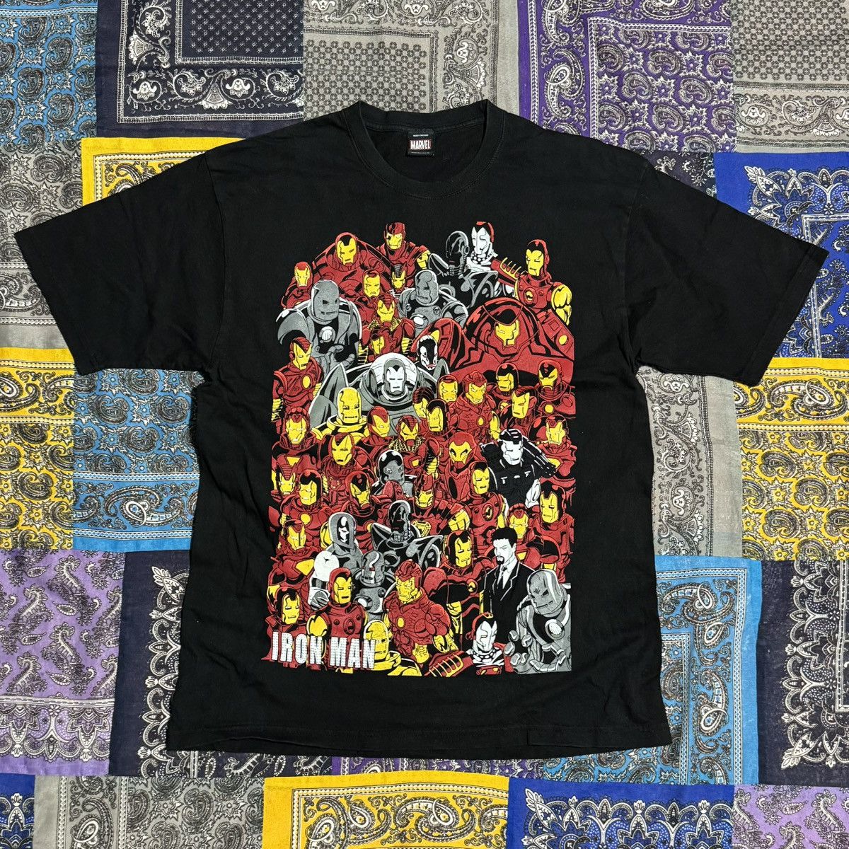 Mad Engine × Marvel Comics Ironman vintage y2k Tee Size US XL / EU 56 / 4 - 1 Thumbnail