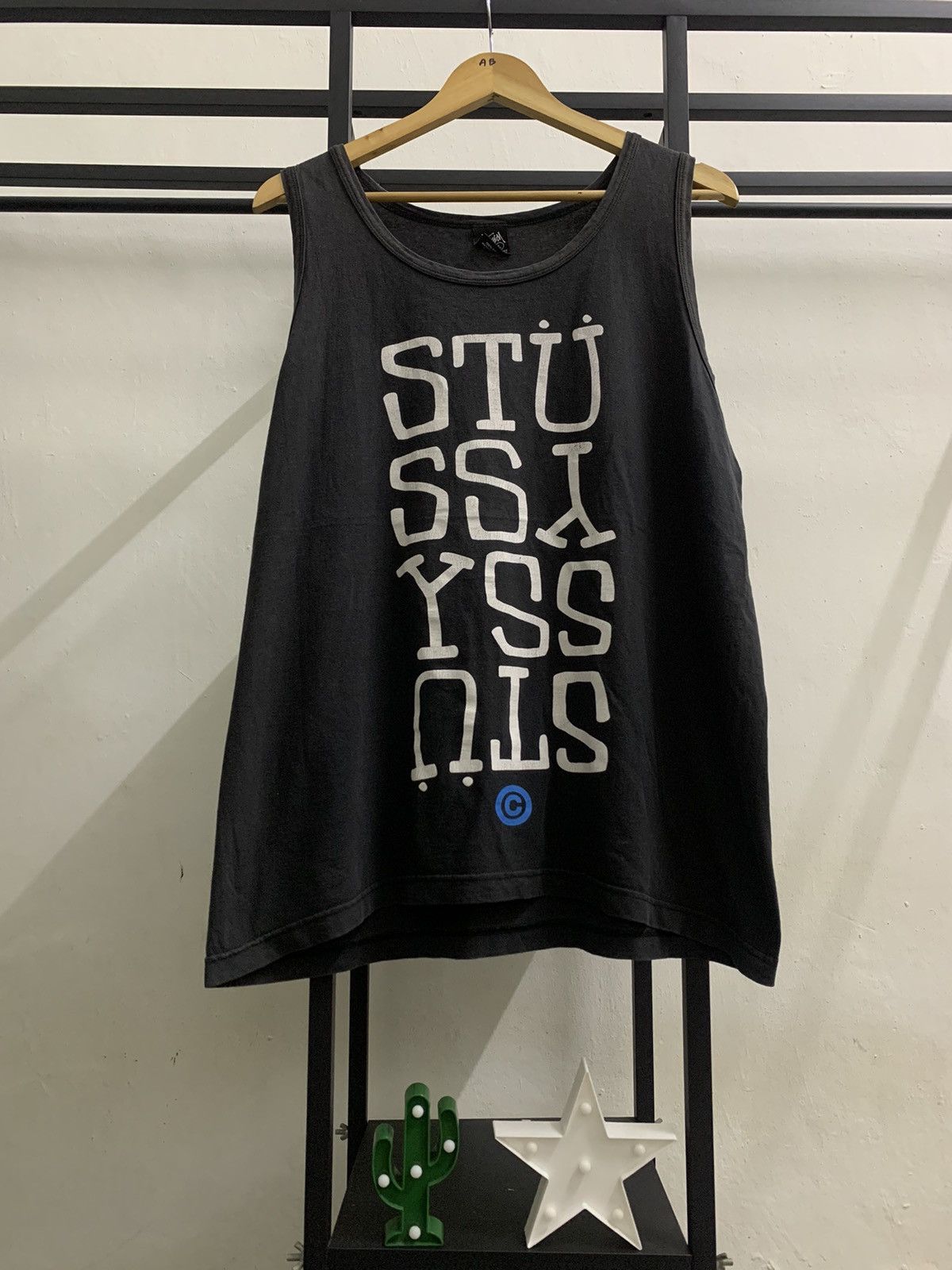 DENIM TEARS × Stussy Stussy x Denim Tears Jamaica Mesh Tank