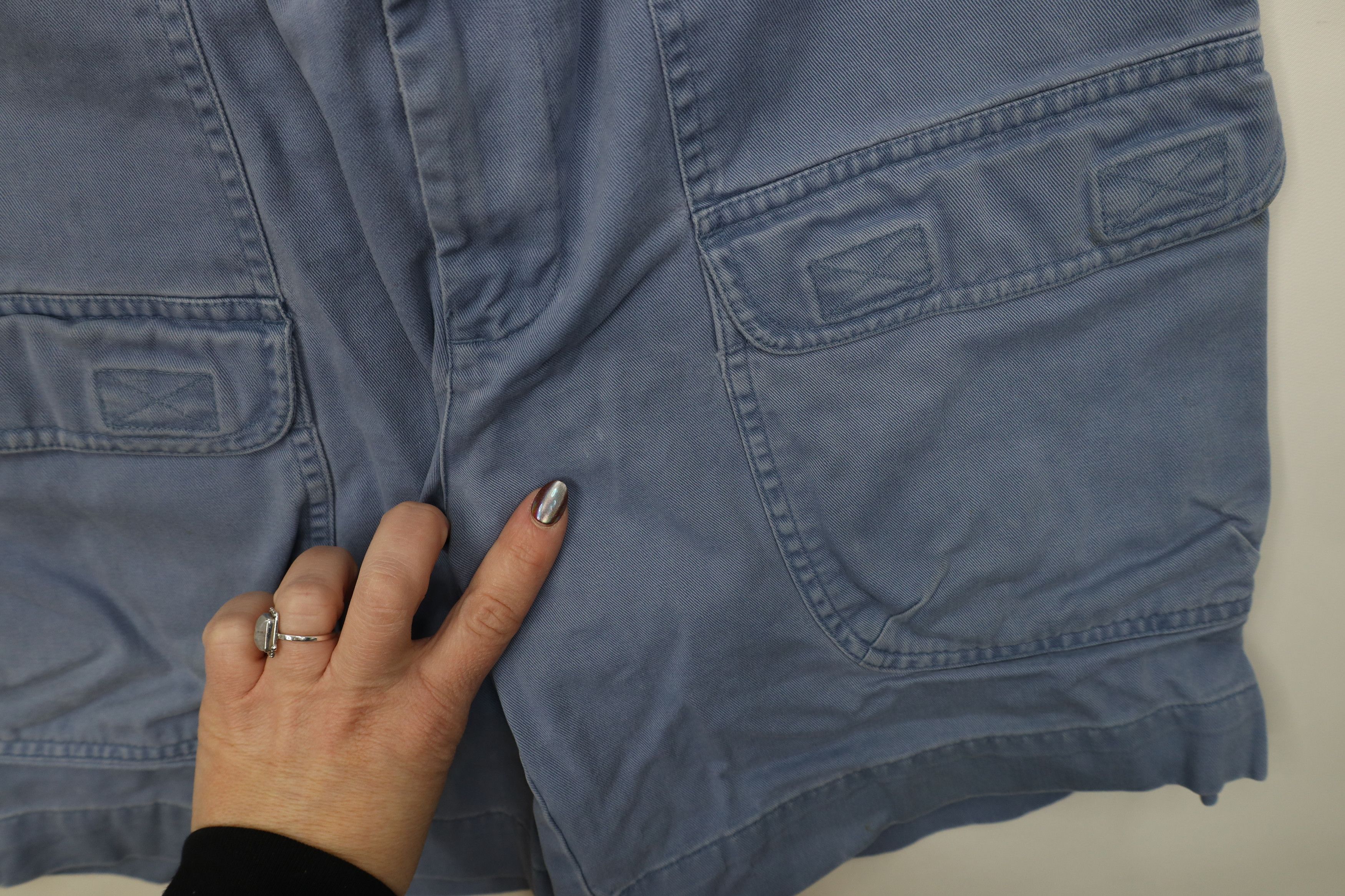 Ralph Lauren Vintage 90s Ralph Lauren Above Knee Cargo Shorts Cotton Size US 32 / EU 48 - 7 Thumbnail