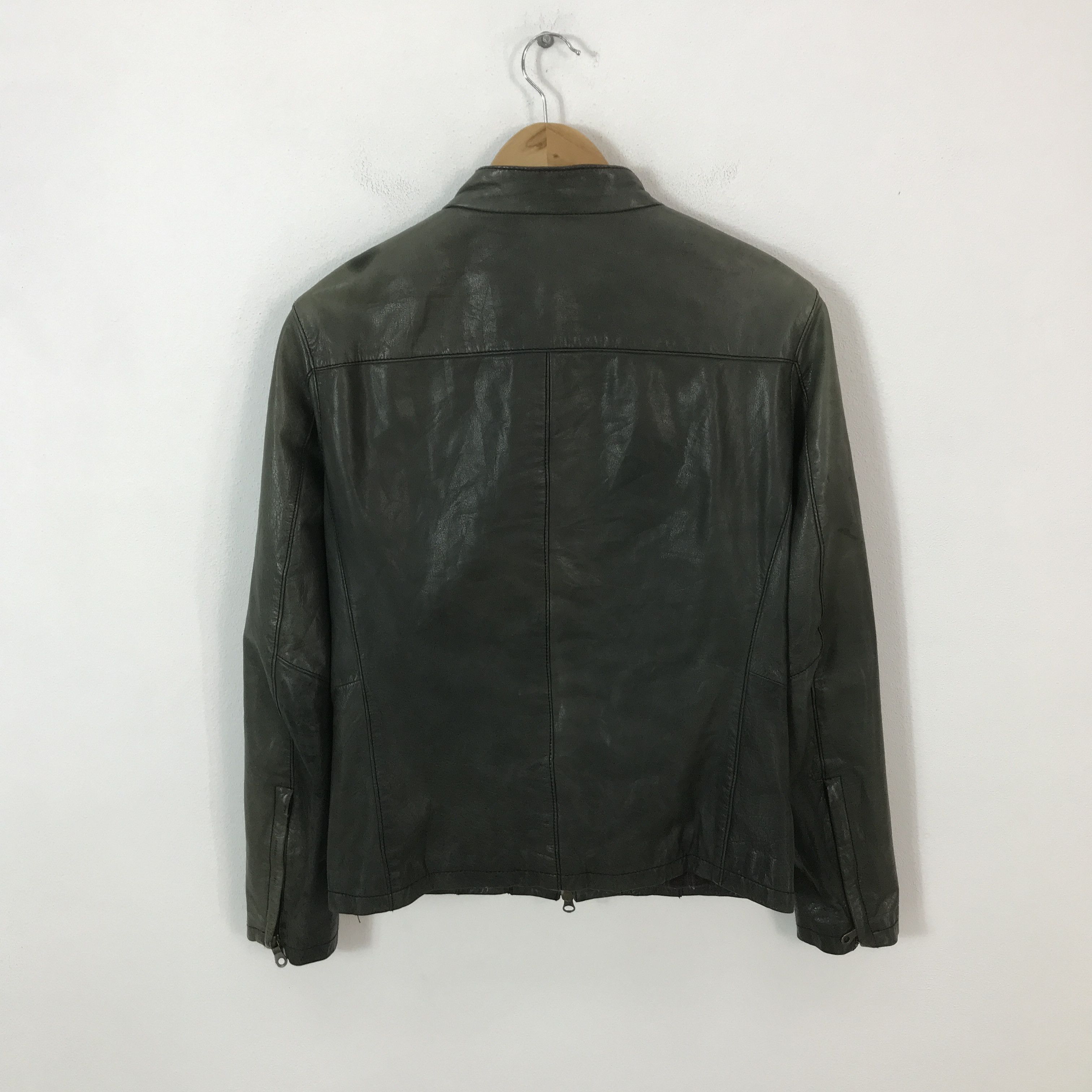 If Six Was Nine lui's leather faded jacket biker style K66B10 Size US M / EU 48-50 / 2 - 3 Thumbnail
