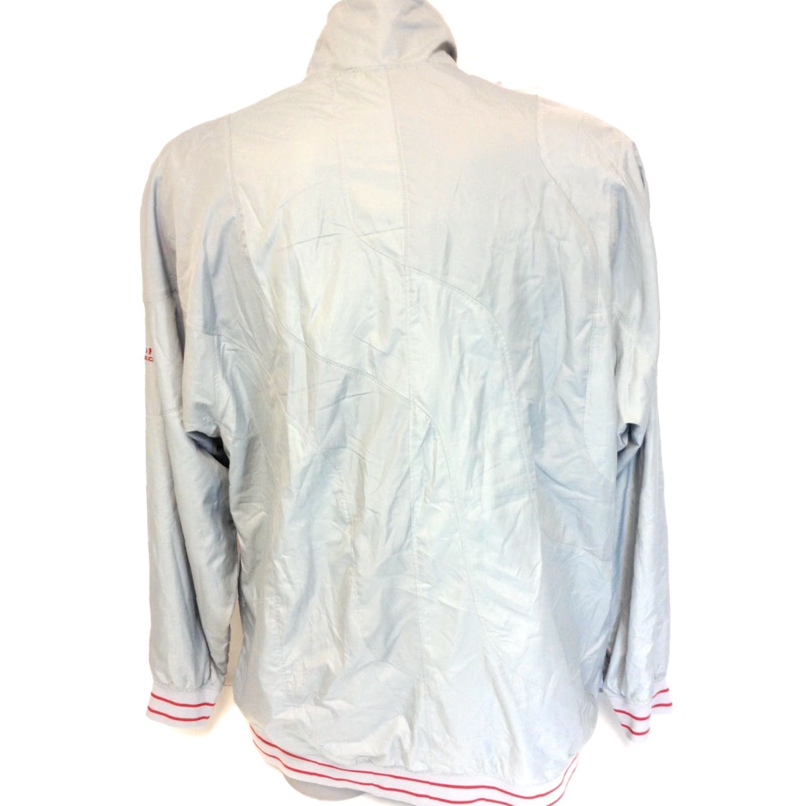 Jordan Brand VINTAGE Mens Nike Jordan 20th Anniversary 2005 Zip Up Jacket Silver Size US XL / EU 56 / 4 - 3 Thumbnail